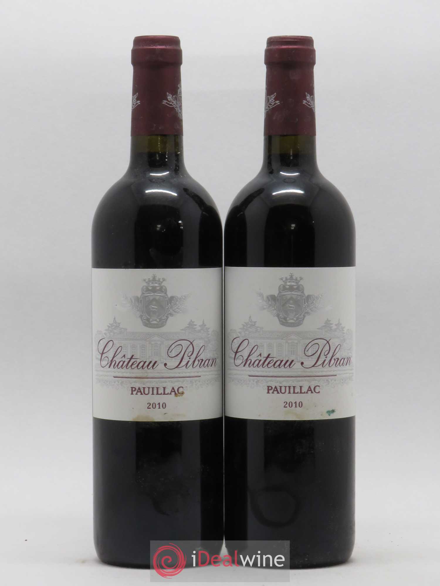 Château Pibran 2010 - Lot de 2 bouteilles - 0