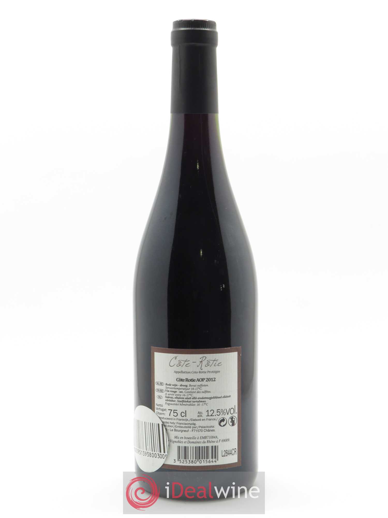 Côte-Rôtie Les Rives du Rhône 2012 - Posten von 1 Flasche - 1
