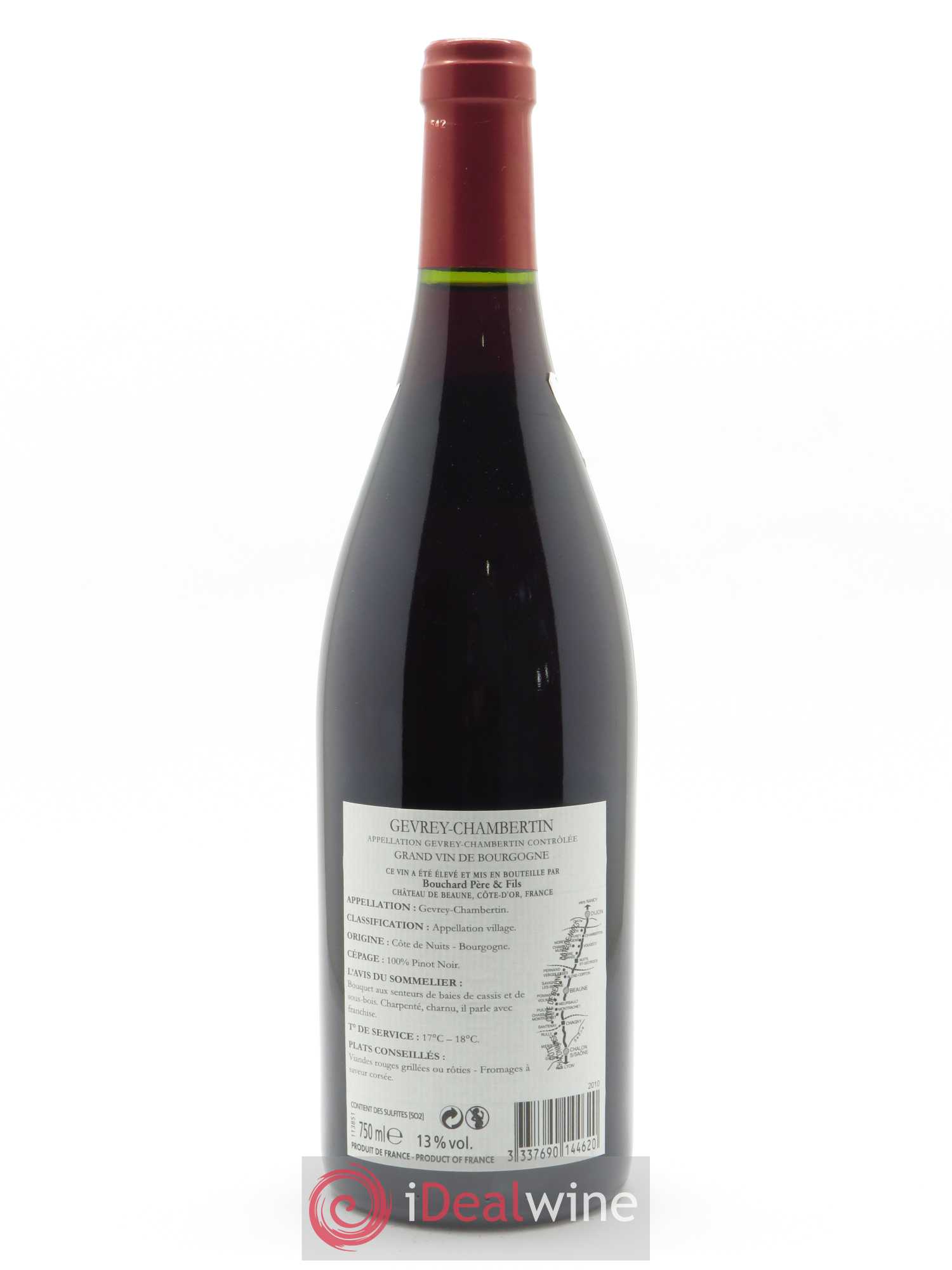Gevrey-Chambertin Bouchard Père & Fils 2010 - Lot de 1 bouteille - 1