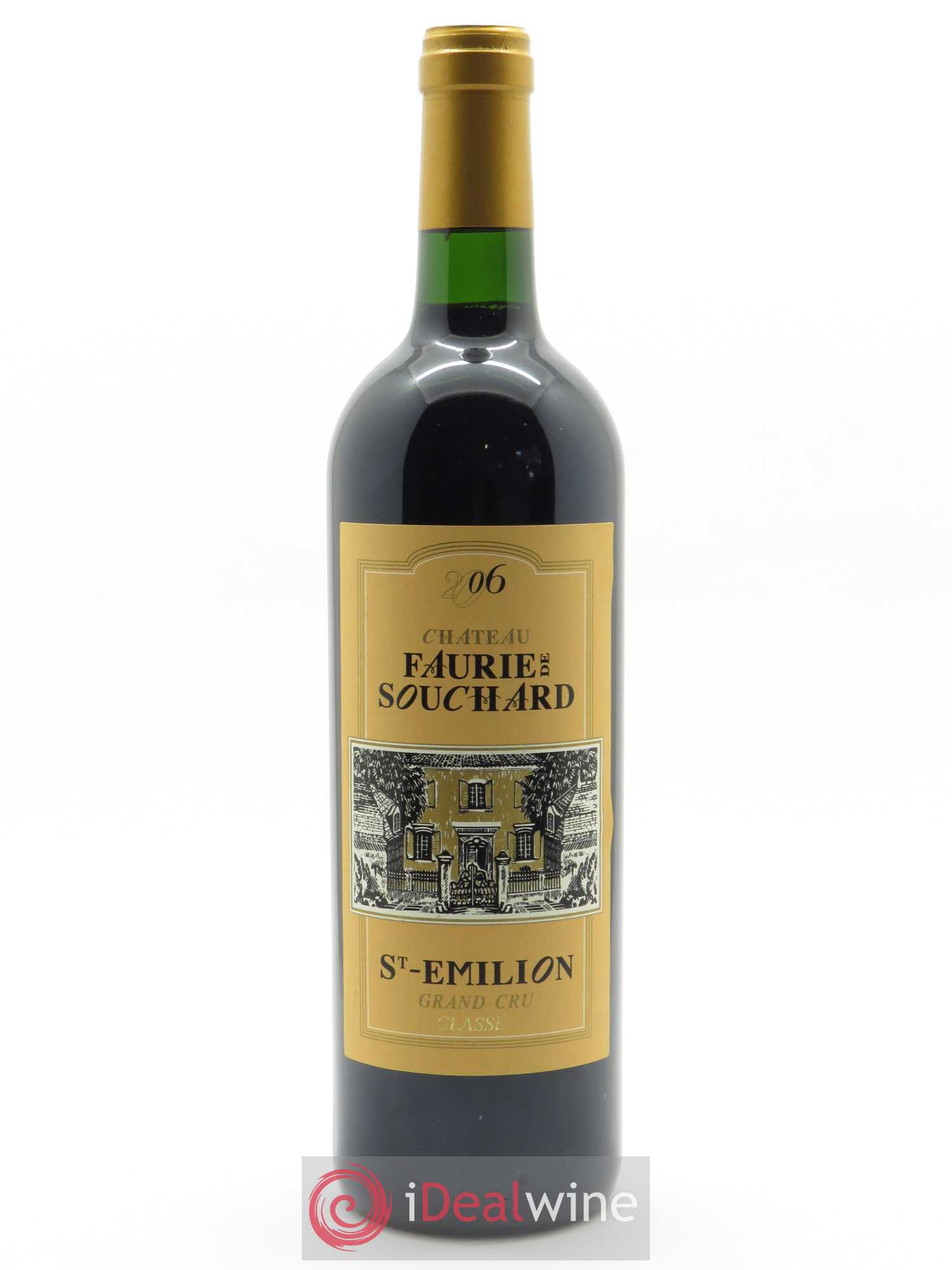 Château Faurie de Souchard Grand Cru Classé 2006 - Lot de 1 bouteille - 0