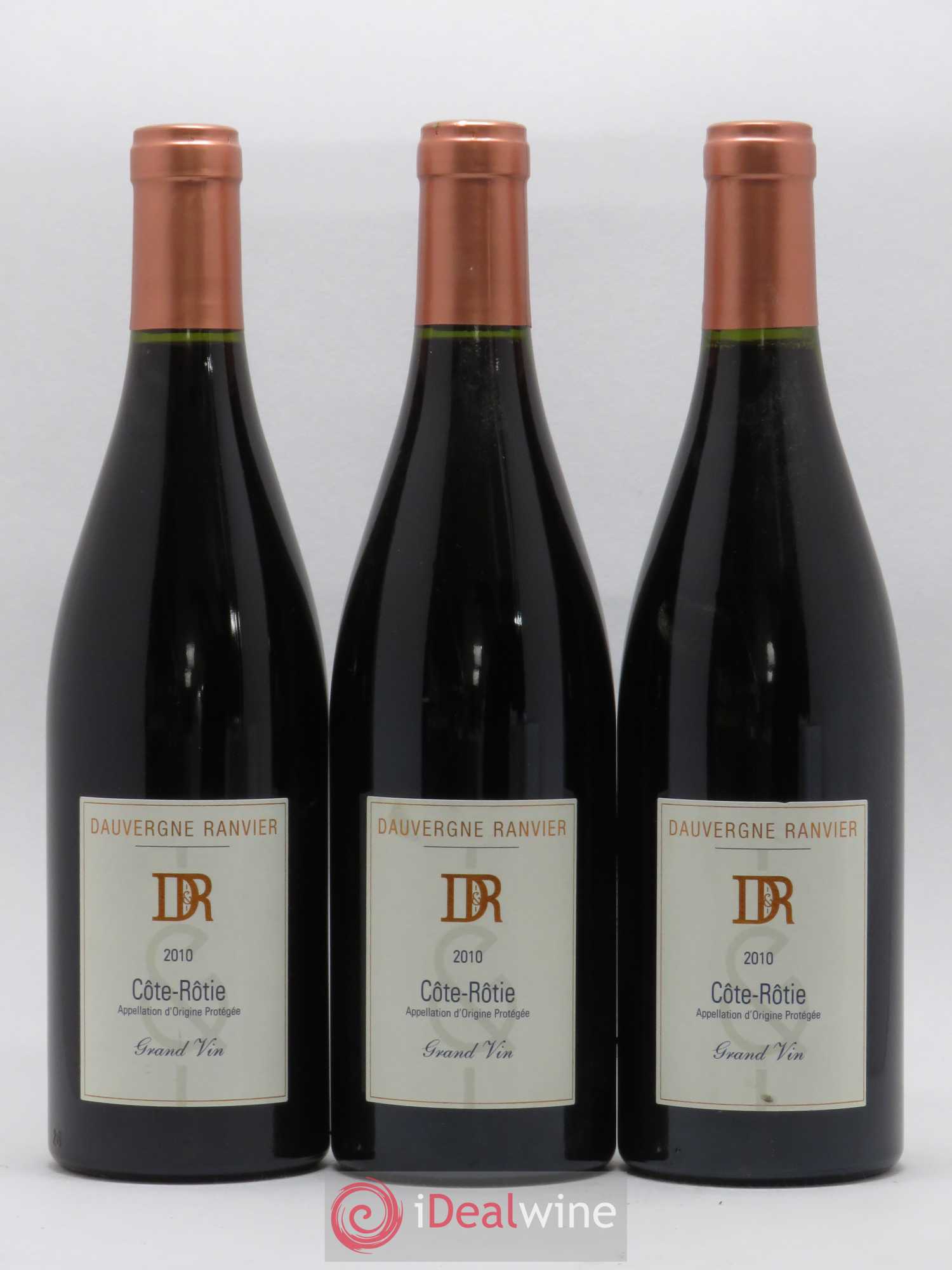 Côte-Rôtie Dauvergne Ranvier 2010 - Lot de 3 bouteilles - 0