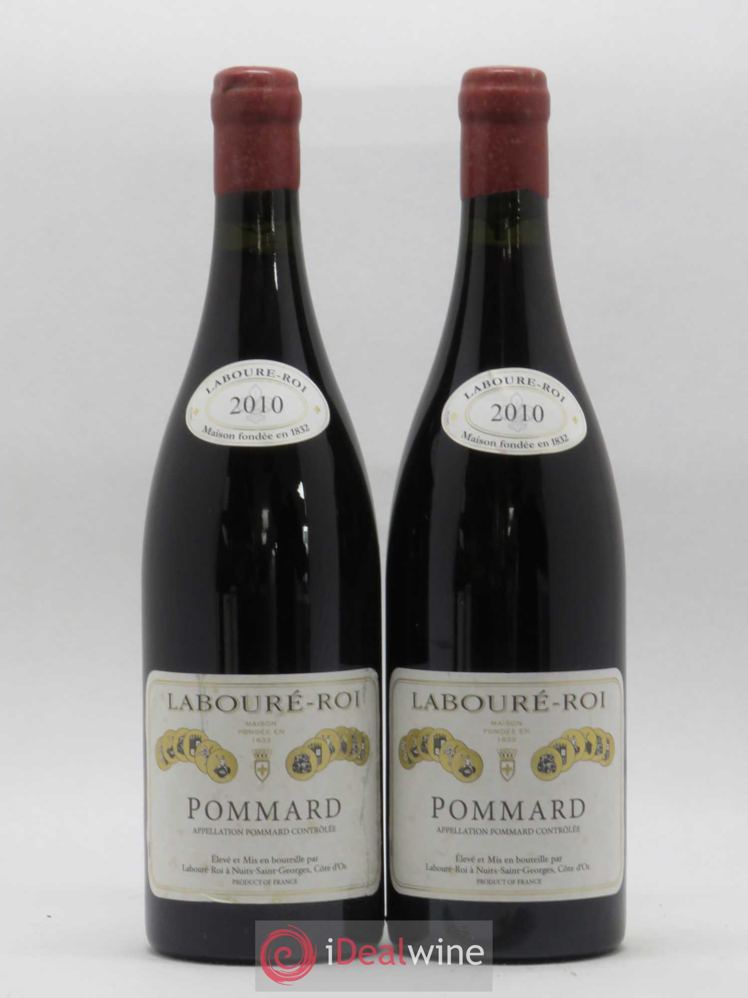 Pommard Labouré Roi 2010 - Lot de 2 bouteilles - 0