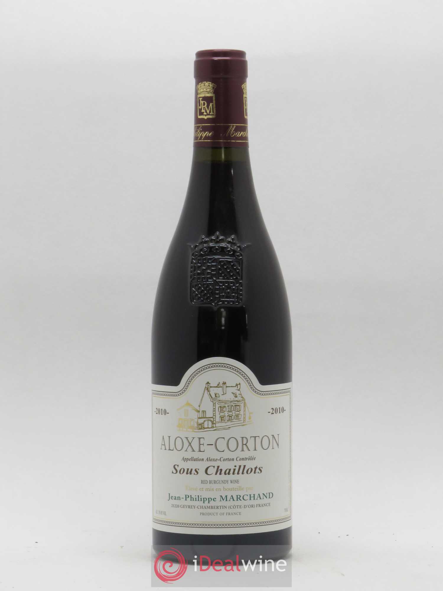 Aloxe-Corton Sous Chaillots Marchand 2010 - Posten von 1 Flasche - 0