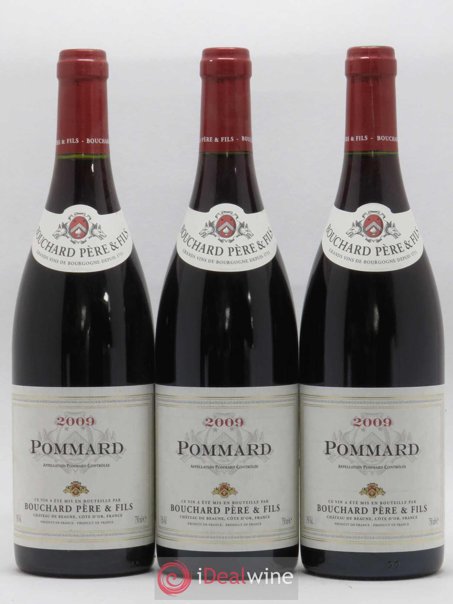 Pommard Bouchard Père & Fils 2009 - Lot de 3 bouteilles - 0