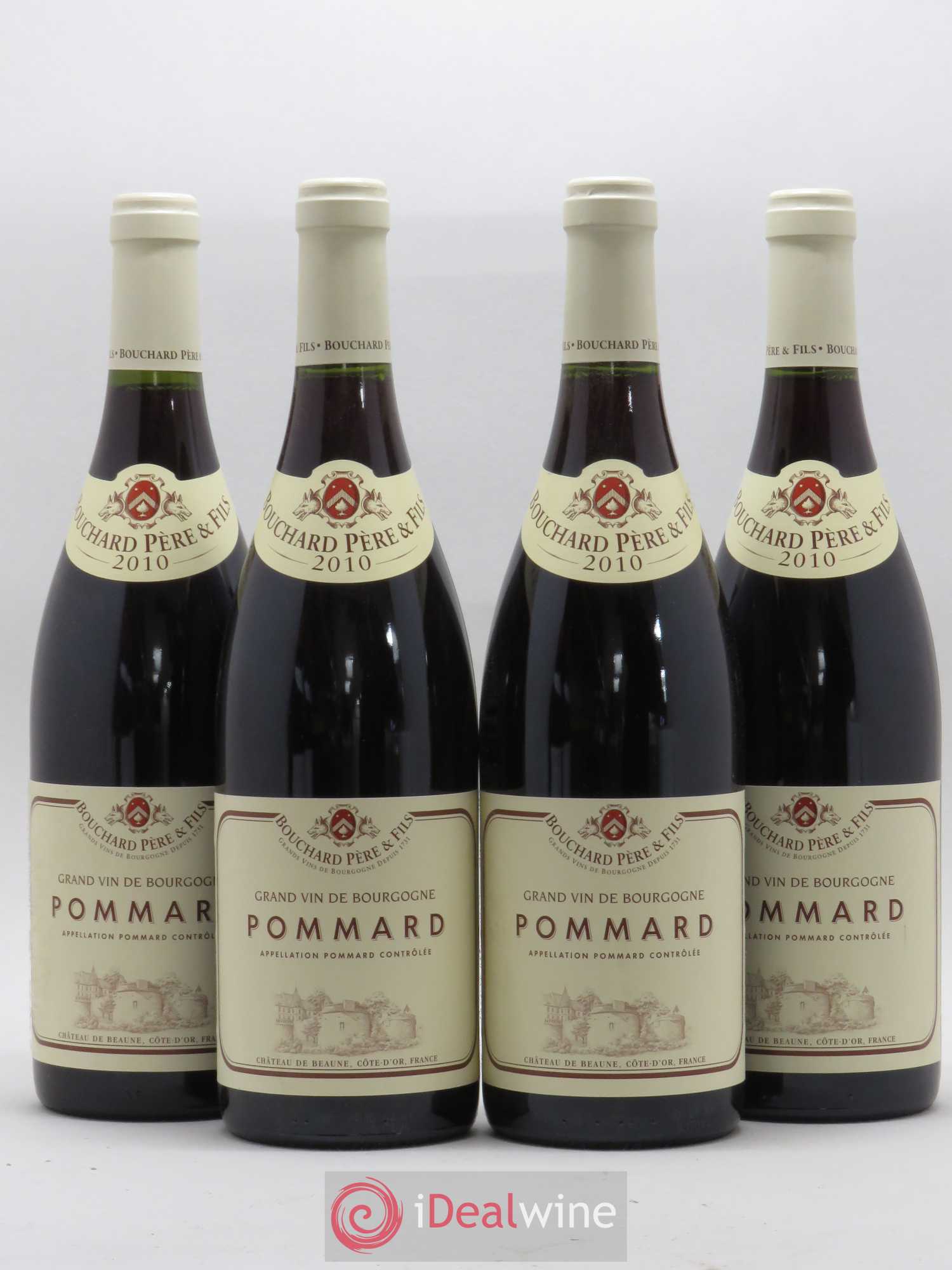 Pommard Bouchard Père & Fils 2010 - Lot de 4 bouteilles - 0