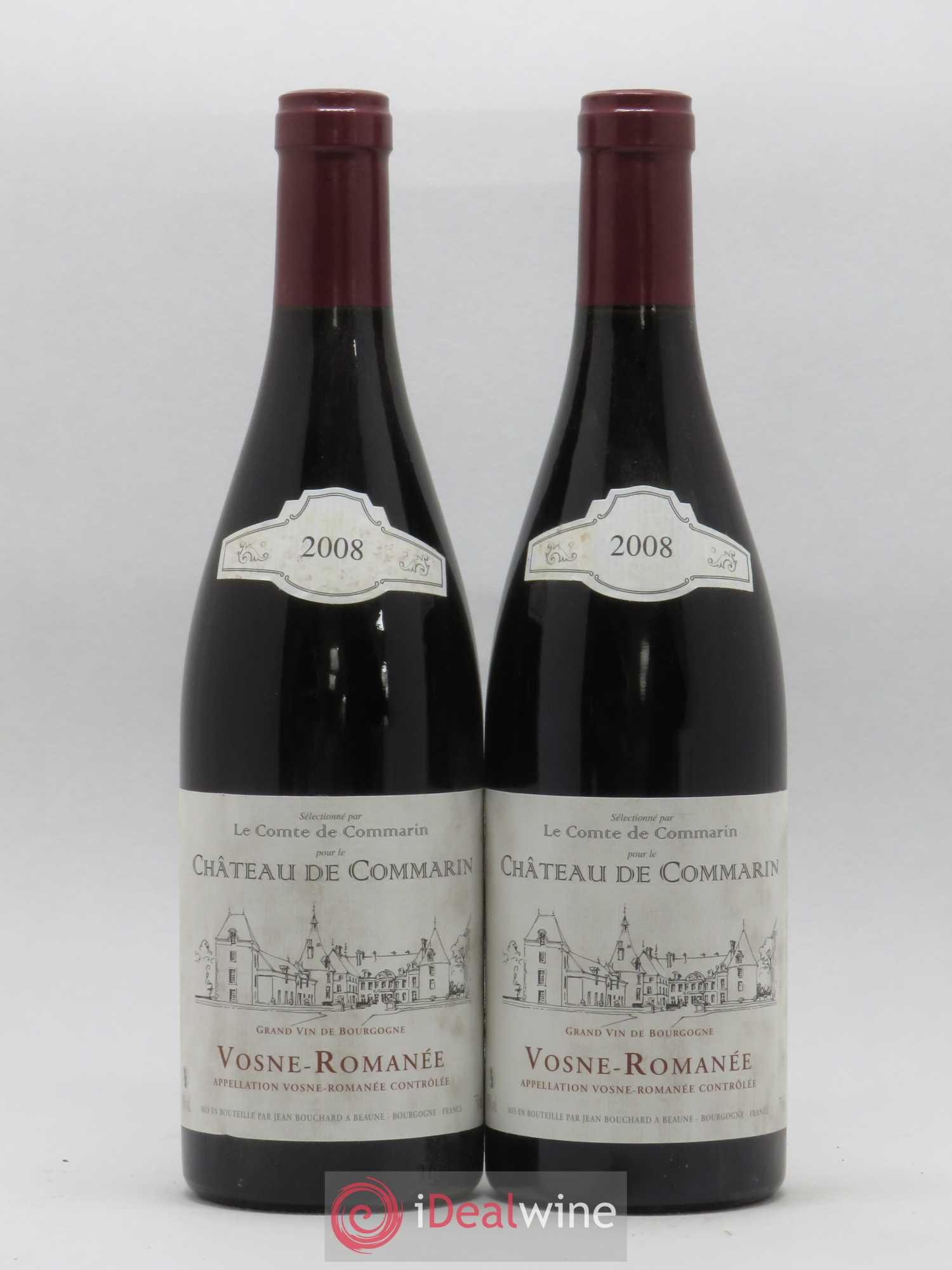 Vosne-Romanée Château de Commarin 2008 - Lot de 2 bouteilles - 0
