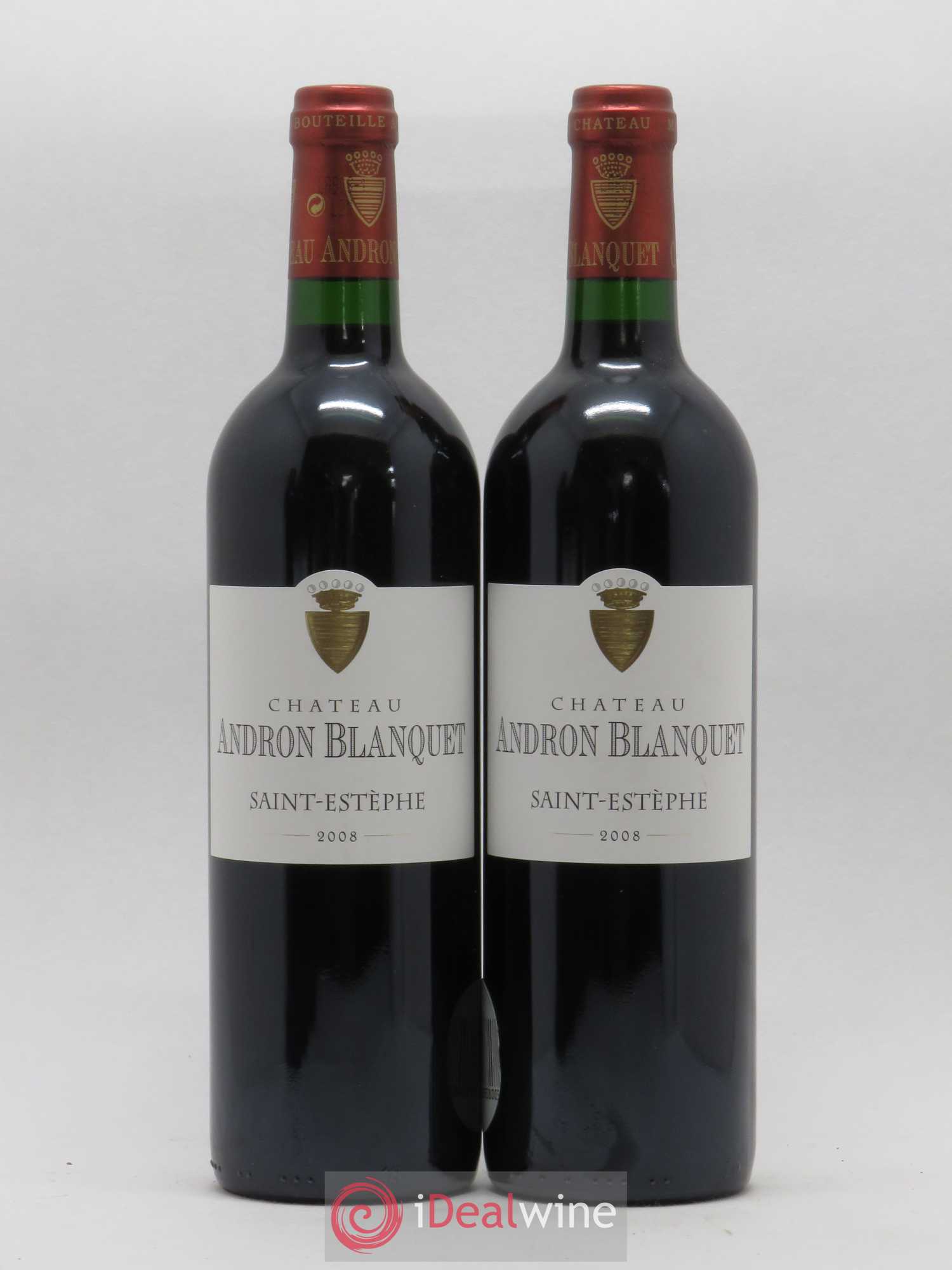 Saint-Estèphe Château Andron-Blanquet 2008 - Posten von 2 Flaschen - 0