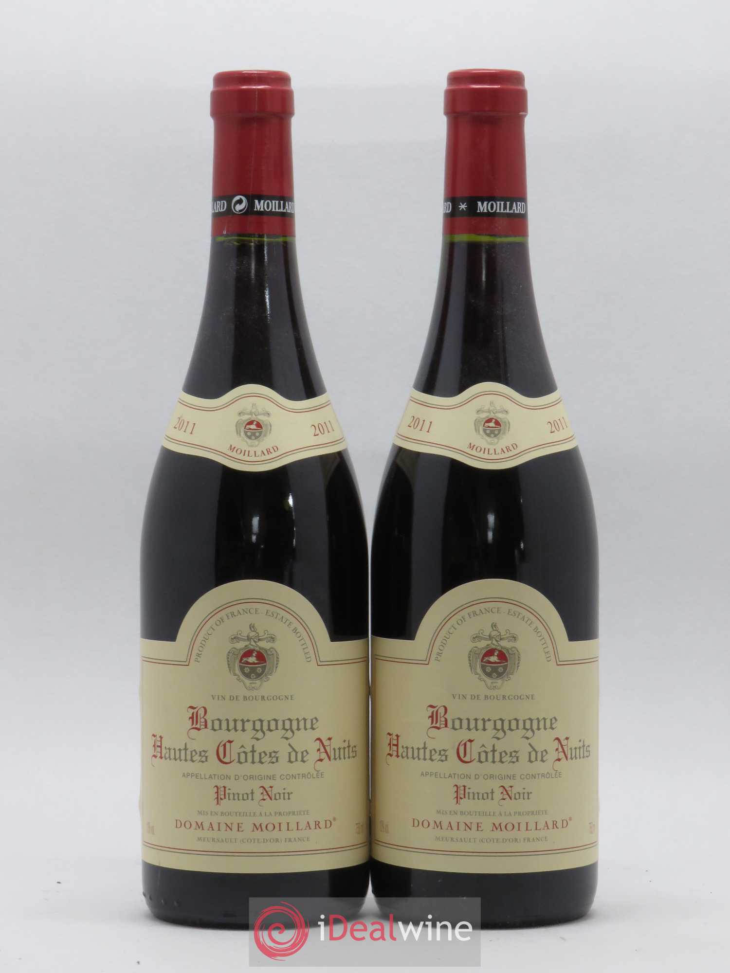 Hautes-Côtes de Nuits Moillard 2011 - Lot de 2 bouteilles - 0
