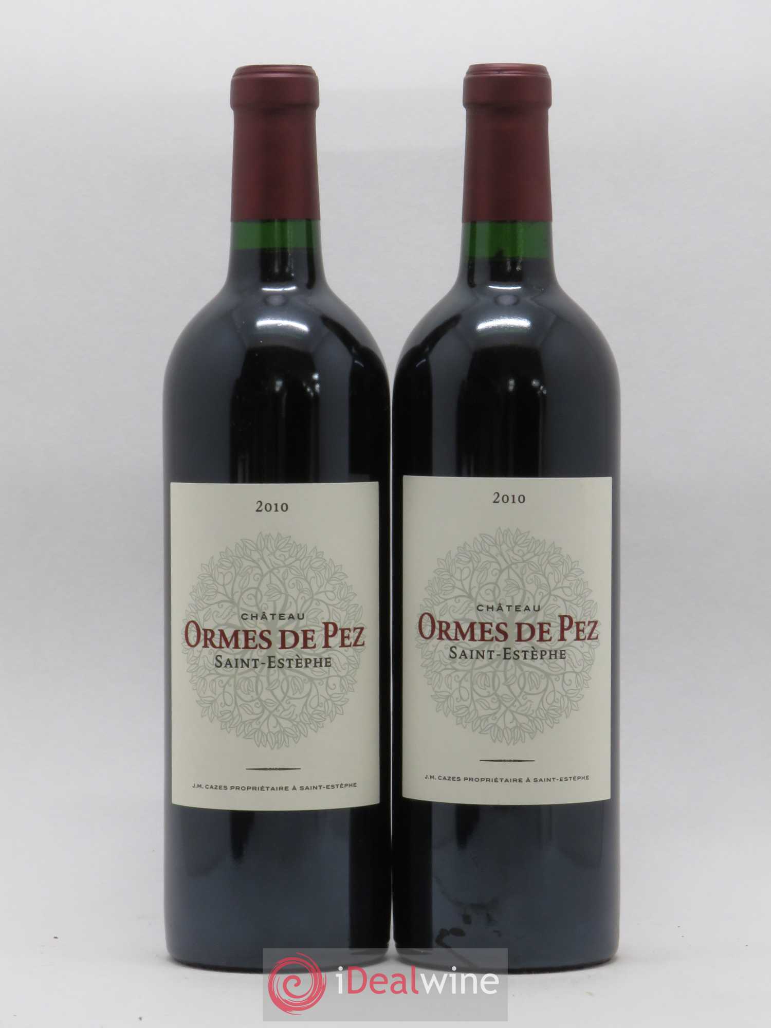 Château les Ormes de Pez 2010 - Lot de 2 bouteilles - 0