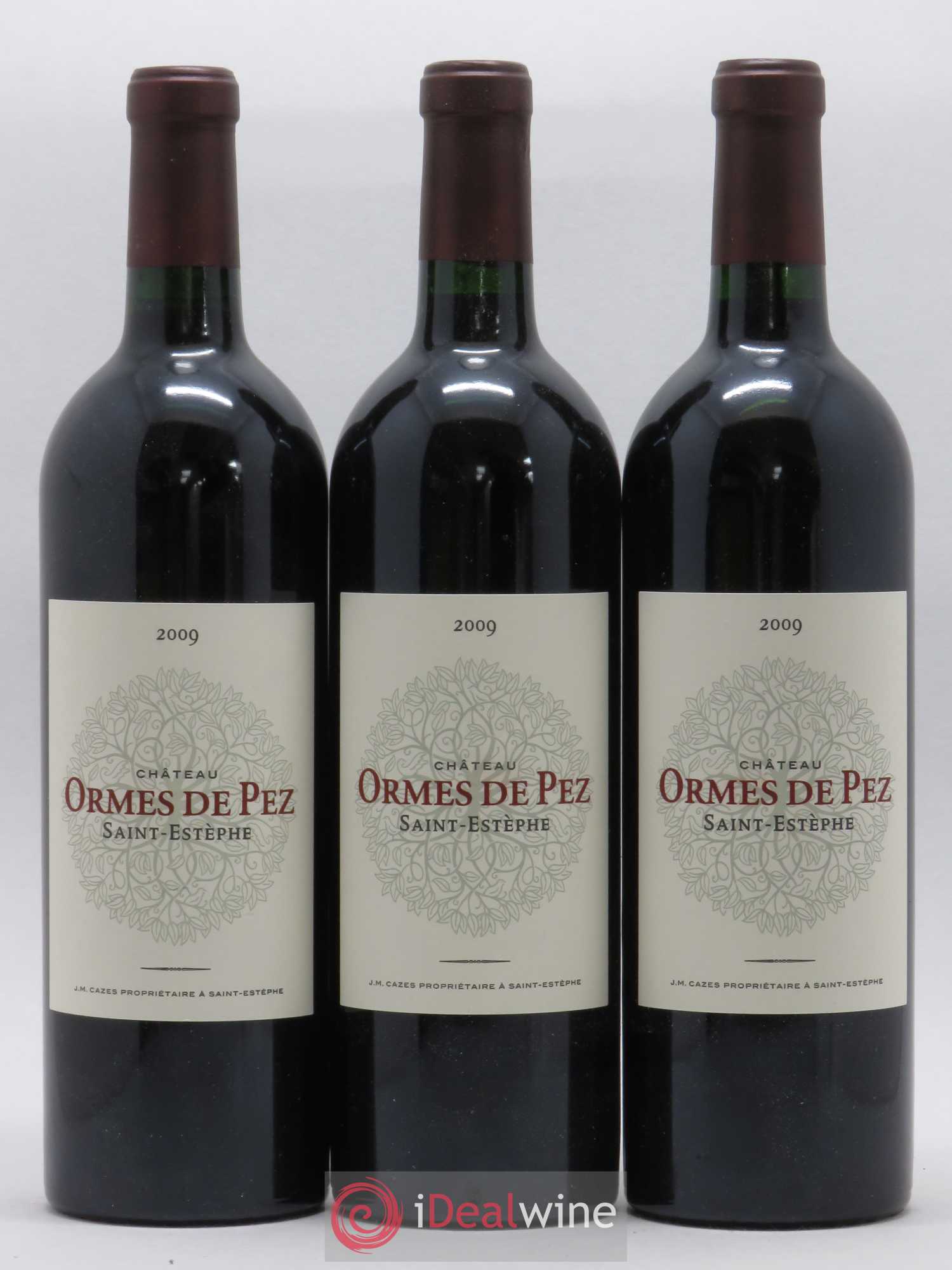 Château les Ormes de Pez 2009 - Lot de 3 bouteilles - 0