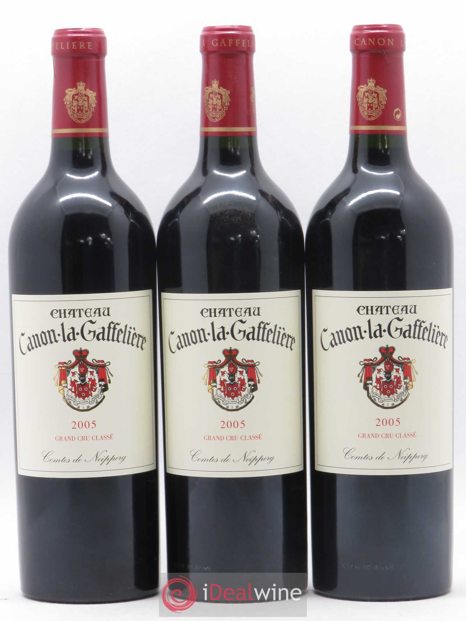 Château Canon la Gaffelière 1er Grand Cru Classé B 2005 - Lot de 12 bouteilles - 1