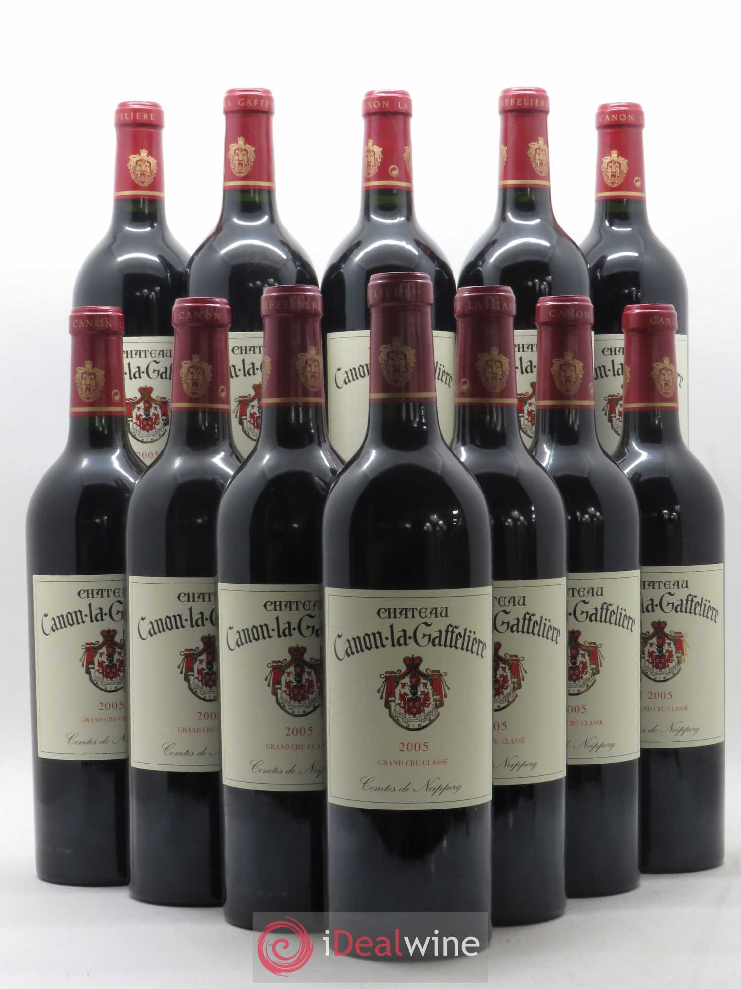 Château Canon la Gaffelière 1er Grand Cru Classé B 2005 - Lot de 12 bouteilles - 0