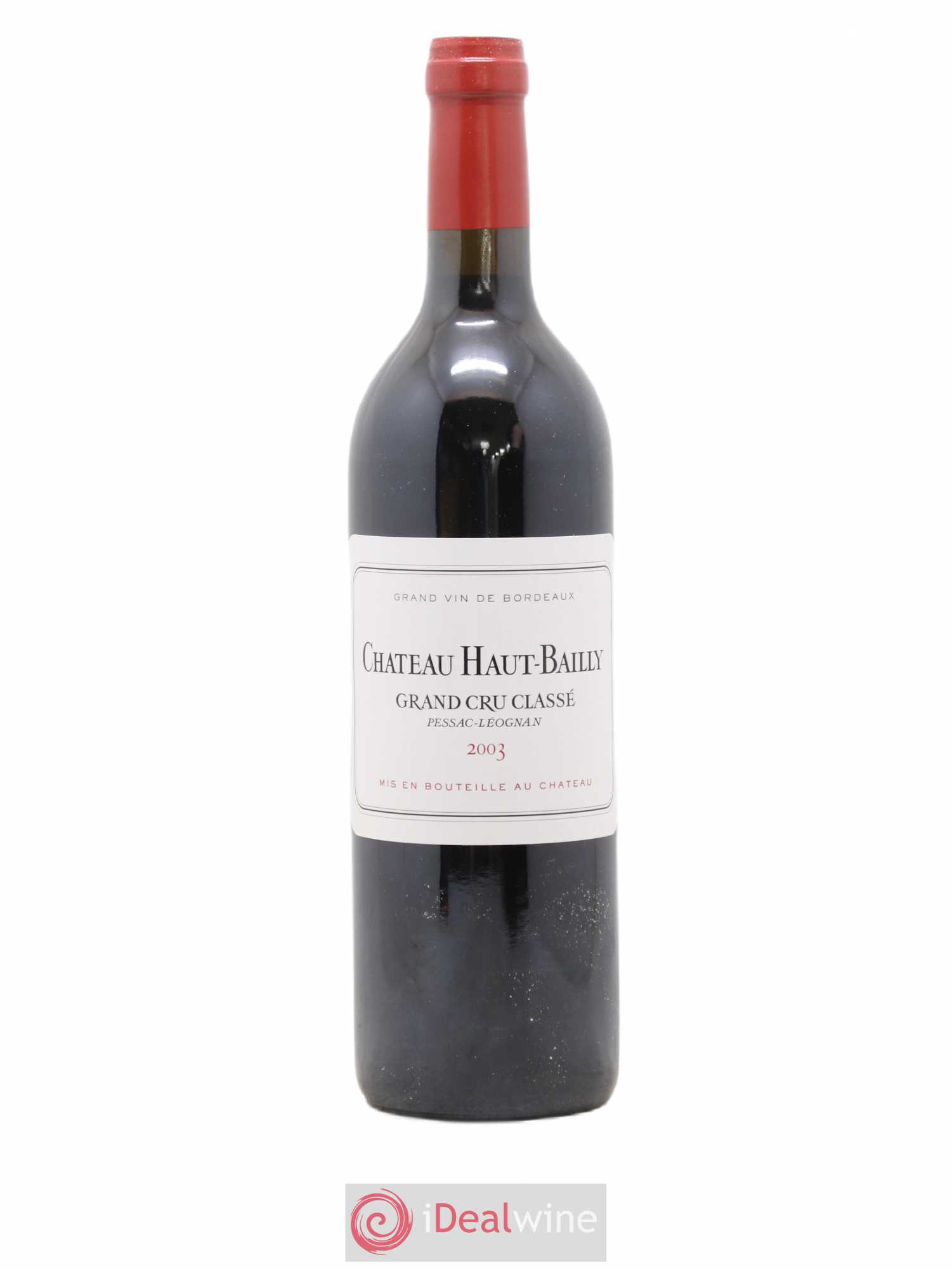 Château Haut-Bailly Cru Classé de Graves 2003 - Lot de 1 bouteille - 0