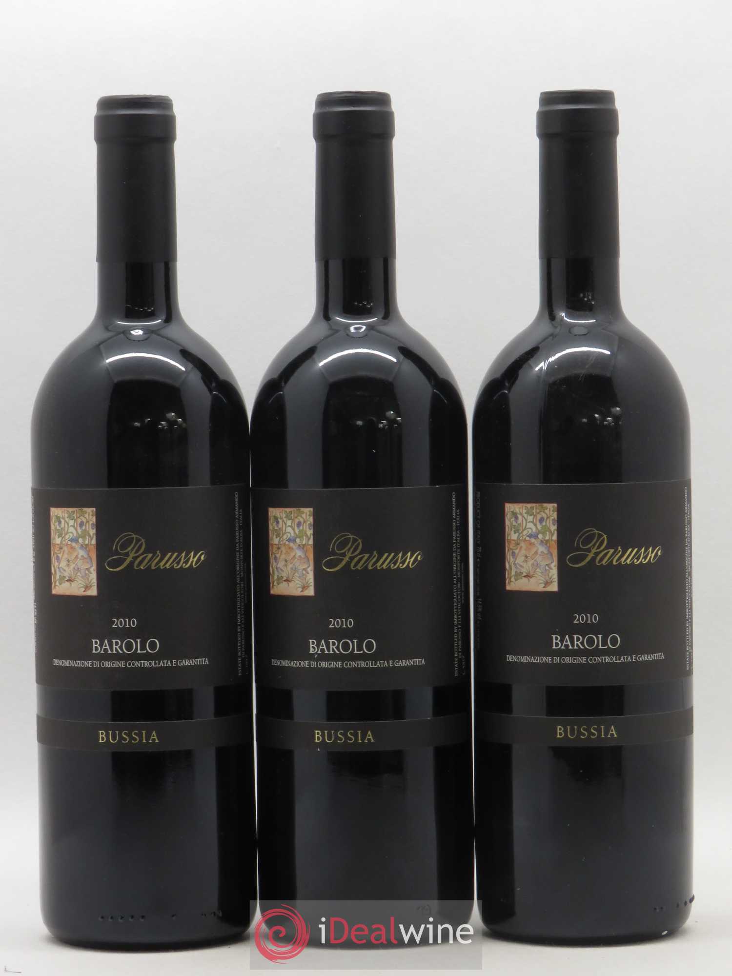 Barolo DOCG Bussia Armando Parusso 2010 - Lot de 3 bouteilles - 0