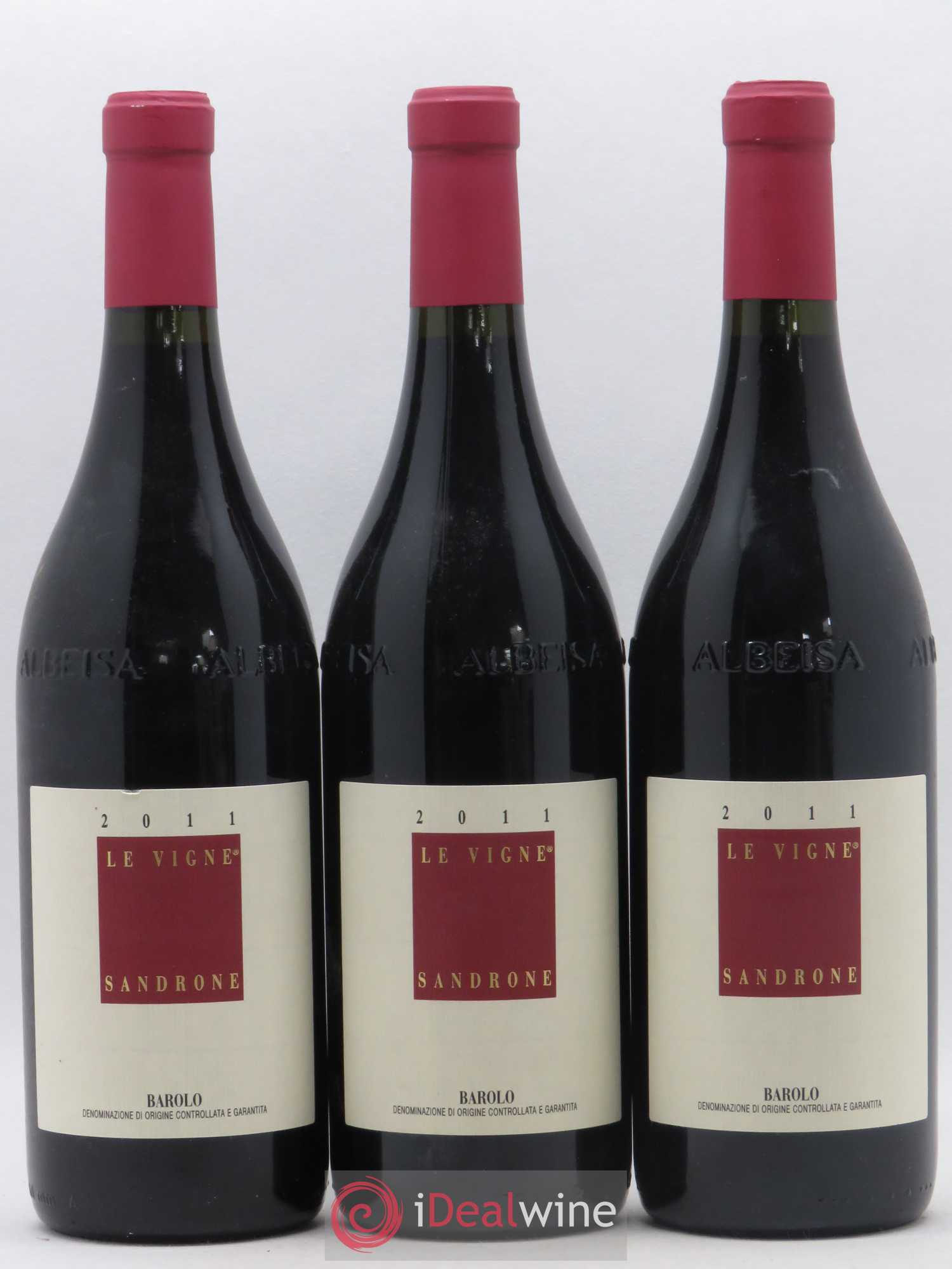 Barolo DOCG Le Vigne Luciano Sandrone 2011 - Lot de 3 bouteilles - 0