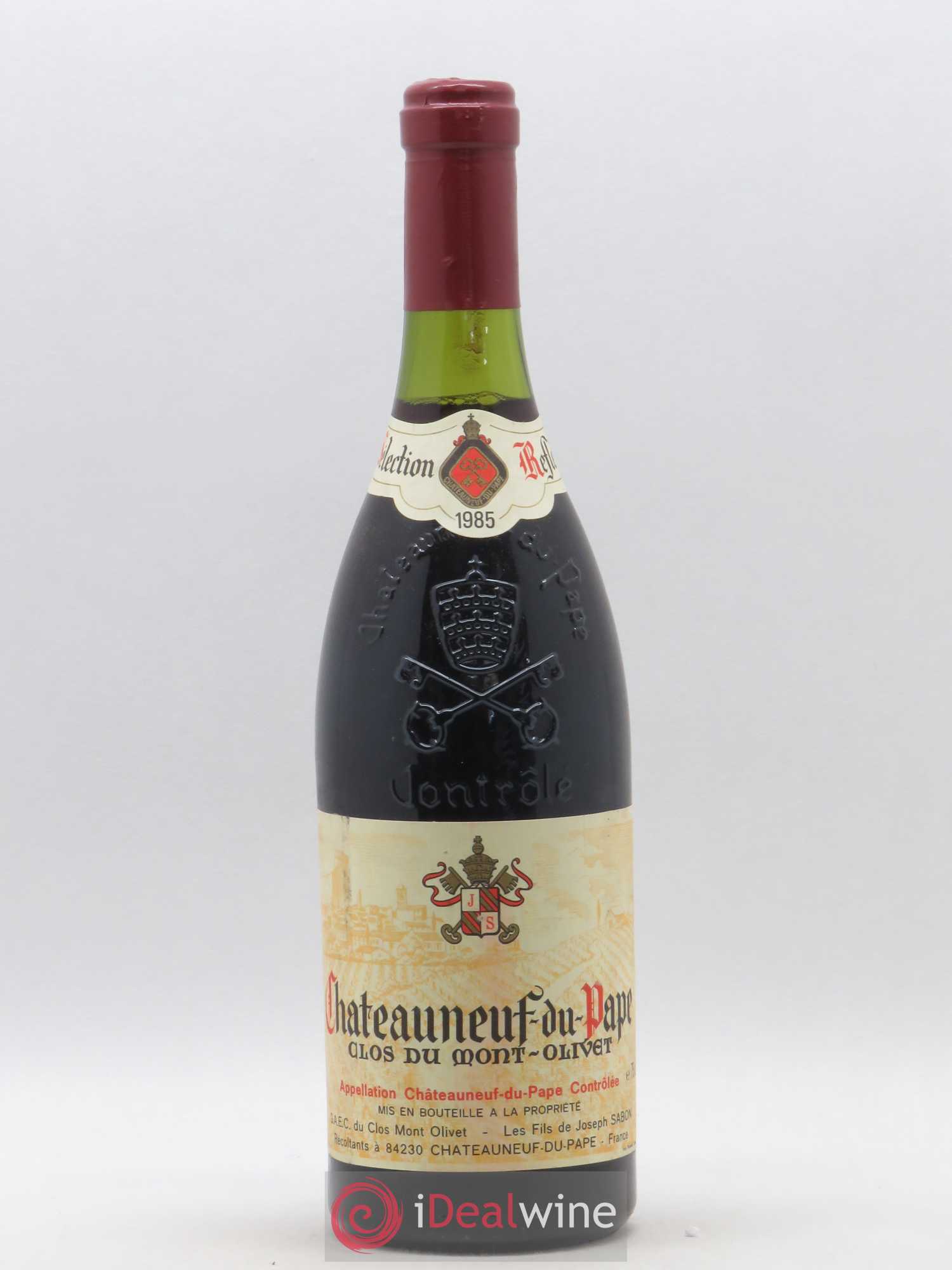 Châteauneuf-du-Pape Clos du Mont-Olivet 1985 - Lot de 1 bouteille - 0