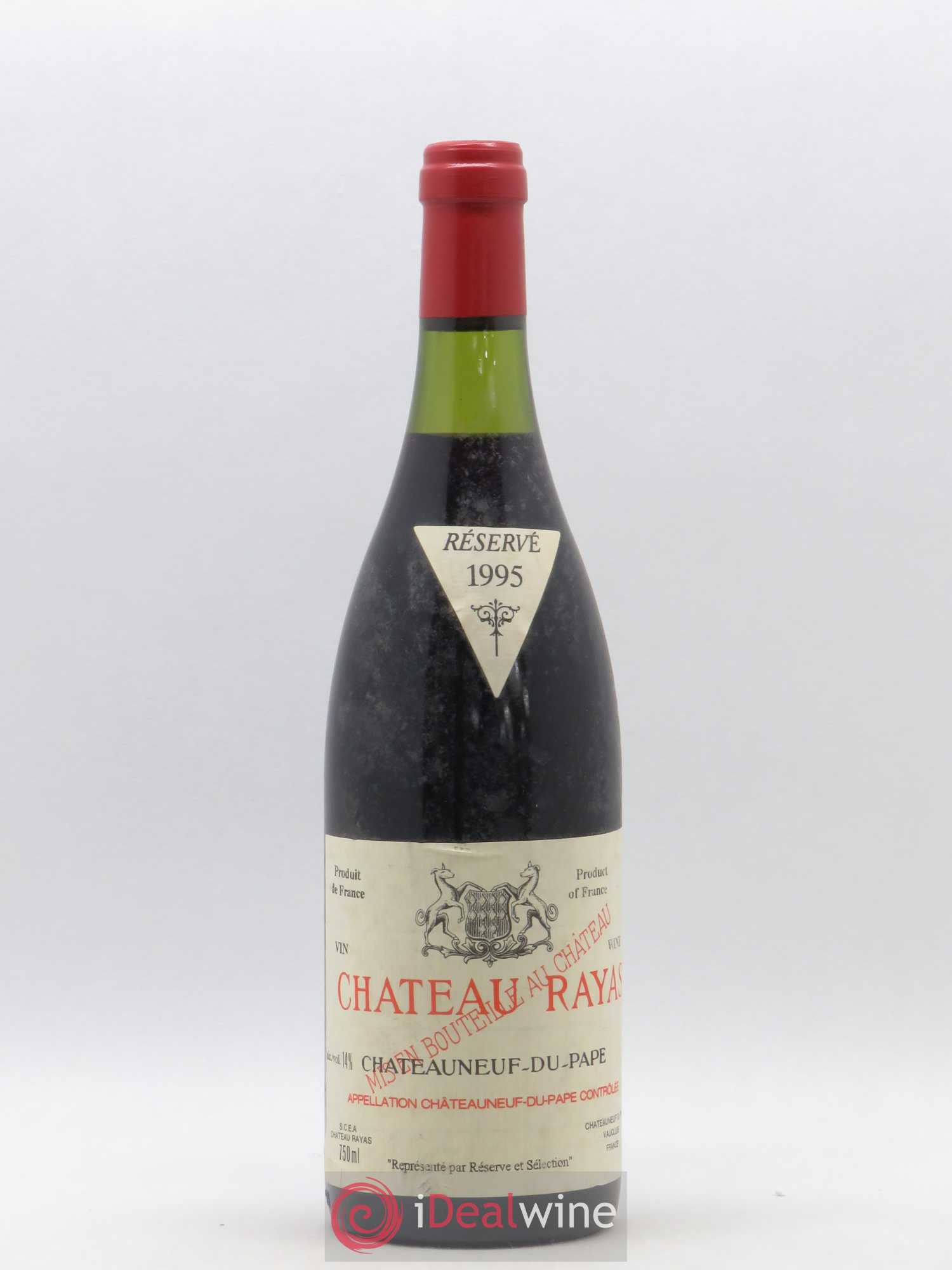 Châteauneuf-du-Pape Château Rayas Emmanuel Reynaud 1995 - Lot de 1 bouteille - 0