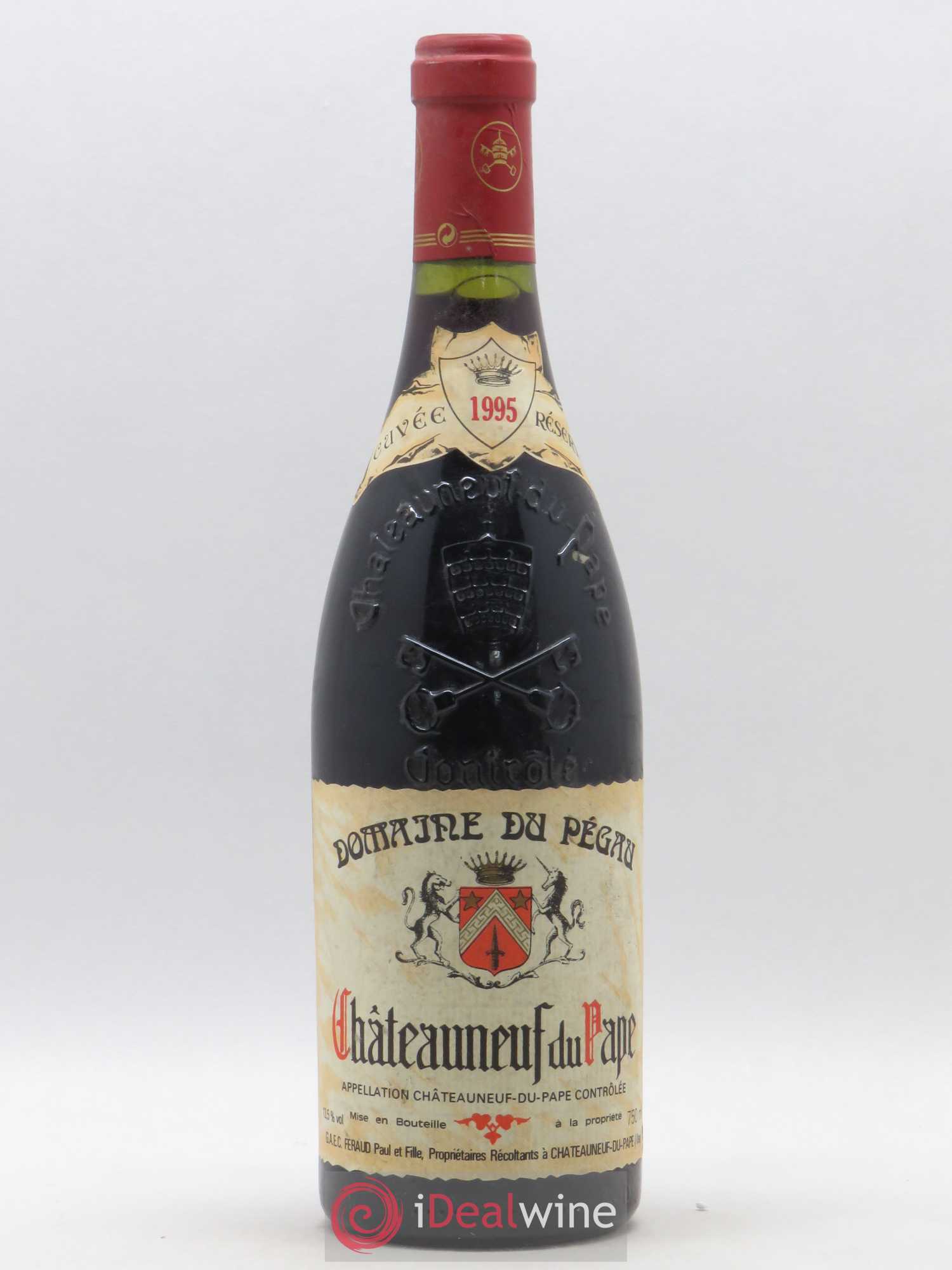 Châteauneuf-du-Pape Domaine du Pégau Cuvée Réservée Paul et Laurence Féraud 1995 - Lot de 1 bouteille - 0