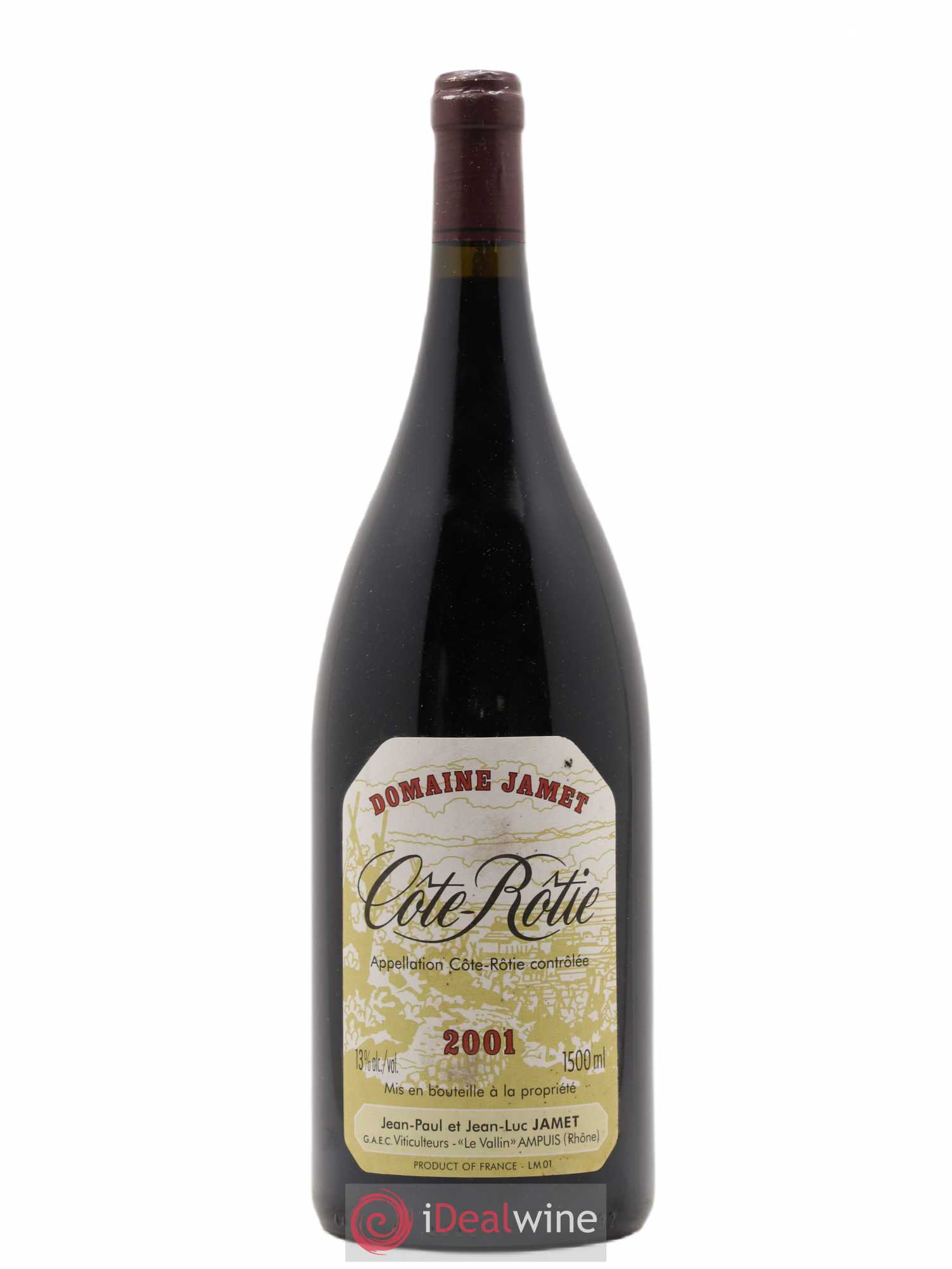 Côte-Rôtie Jamet (Domaine) 2001 - Lot de 1 magnum - 0