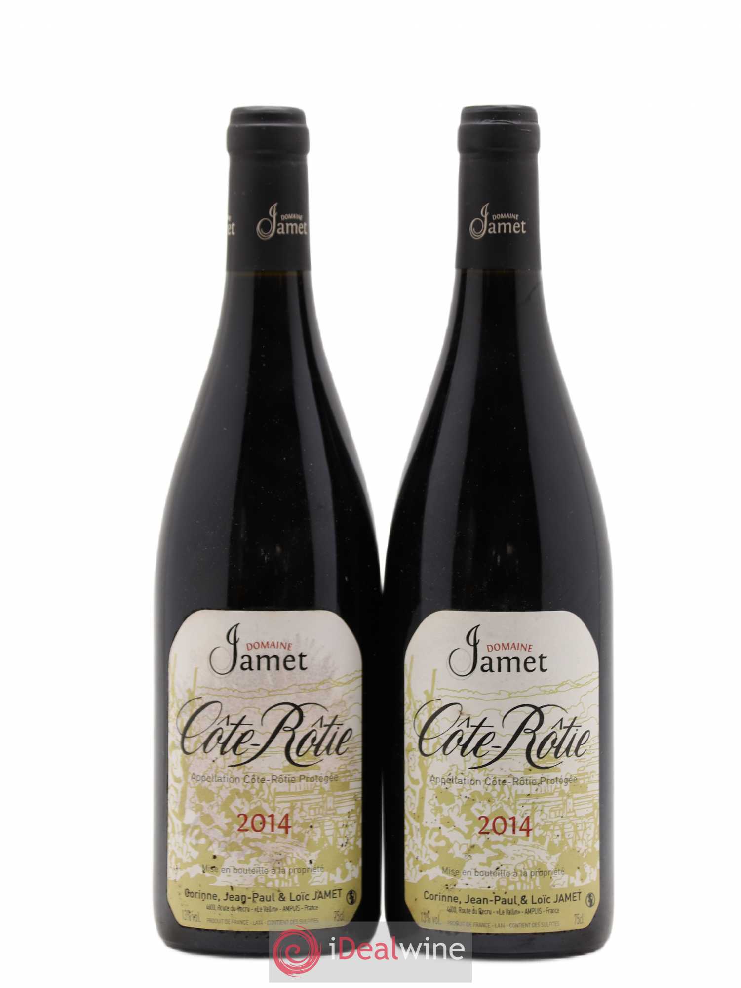 Côte-Rôtie Jamet (Domaine) 2014 - Lot de 2 bouteilles - 0