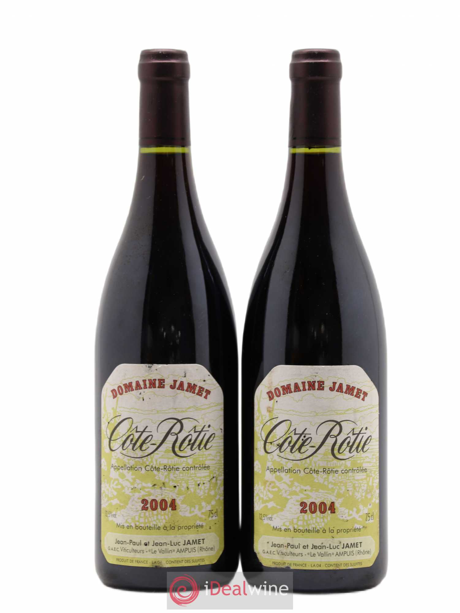 Côte-Rôtie Jamet (Domaine) 2004 - Lot de 2 bouteilles - 0