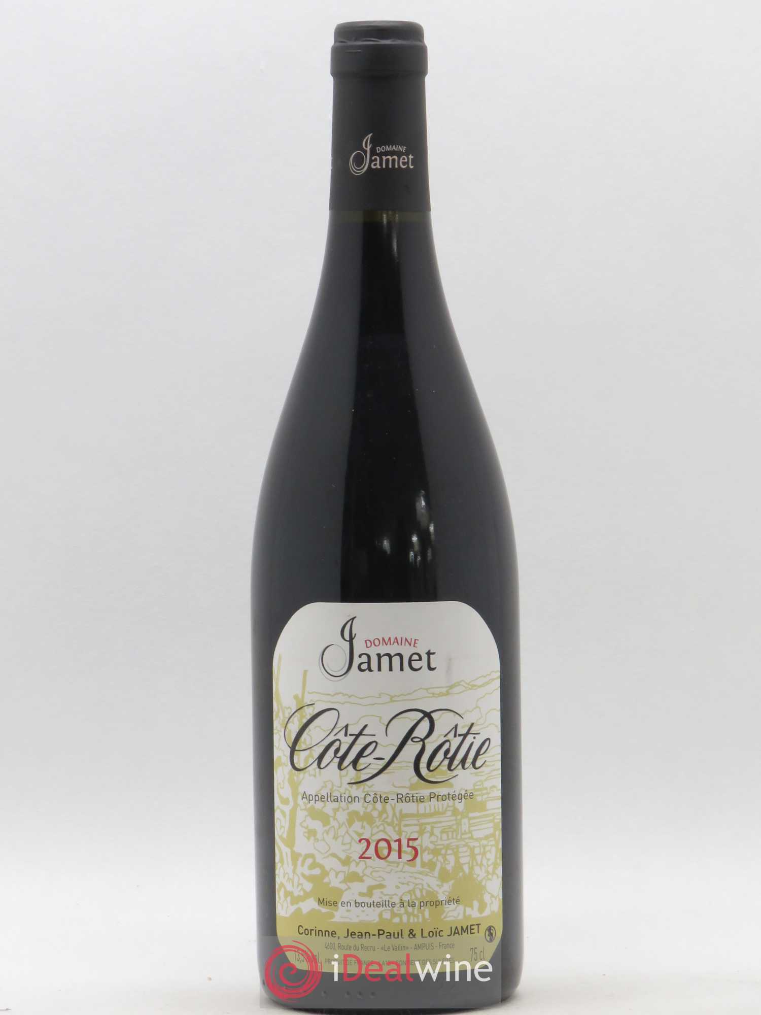 Côte-Rôtie Jamet (Domaine) 2015 - Lot de 1 bouteille - 0