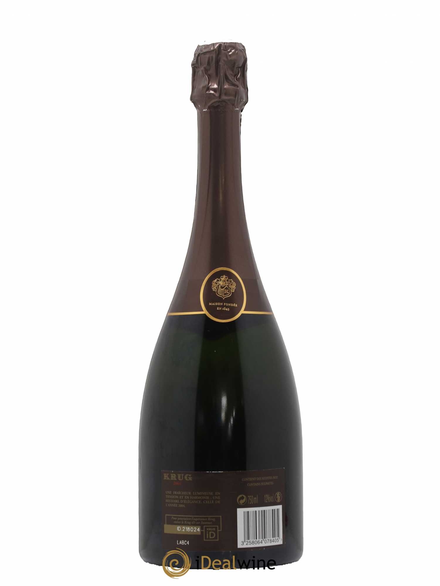 Vintage Krug Brut 2004 - Lot de 1 bouteille - 1