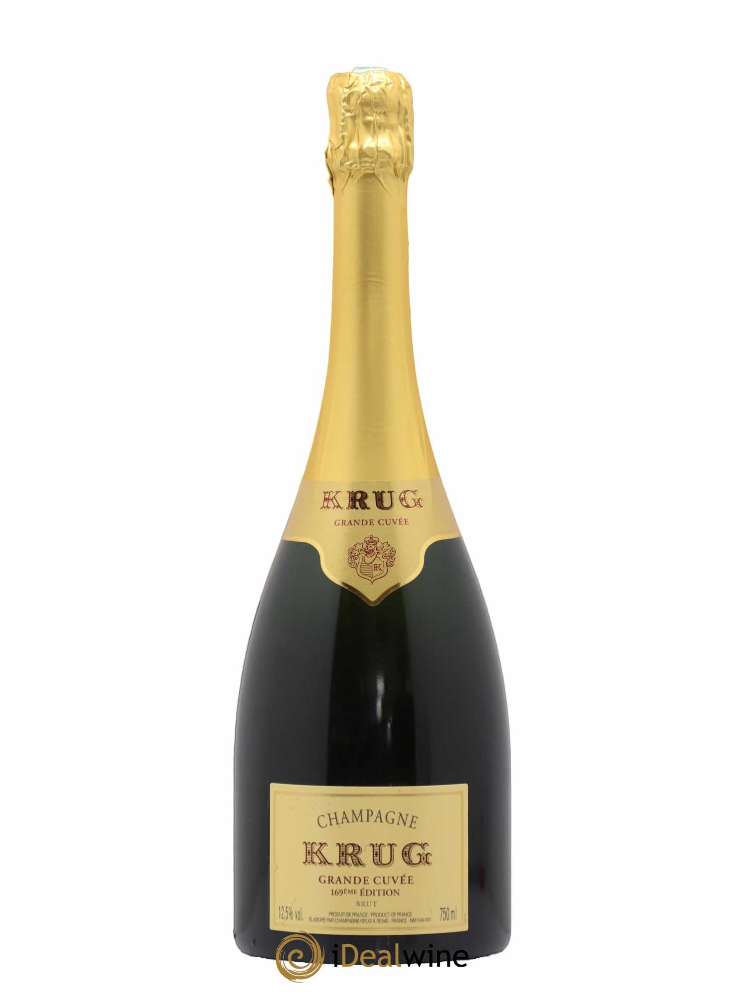 Grande Cuvée Brut Krug 169eme édition - Lot de 1 bouteille - 0