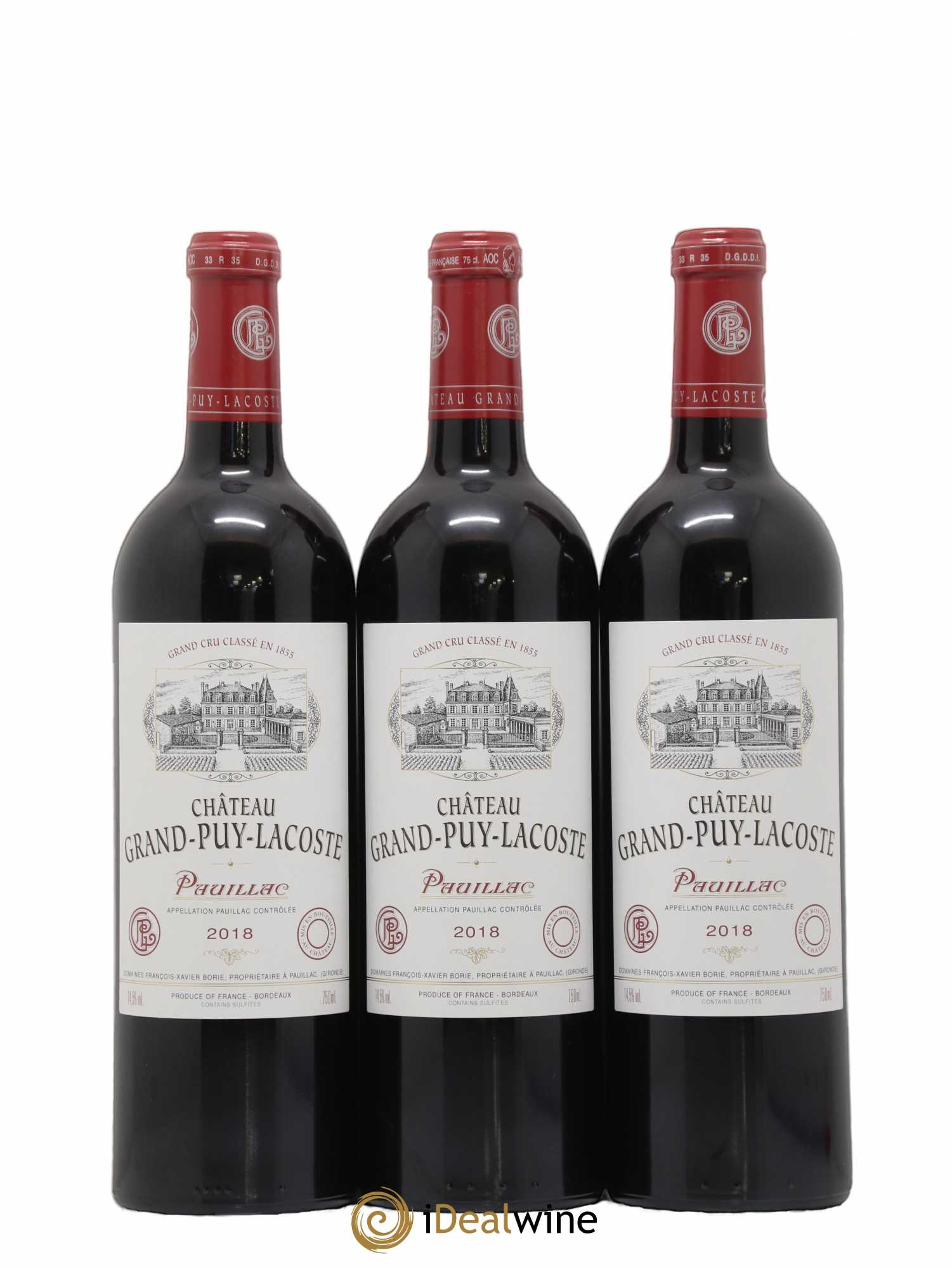 Château Grand Puy Lacoste 5ème Grand Cru Classé 2018 - Lot de 6 bouteilles - 2
