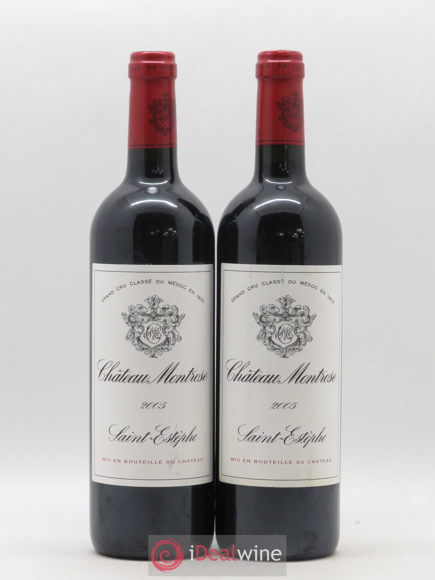 Château Montrose 2ème Grand Cru Classé 2005 - Lot de 2 bouteilles - 0
