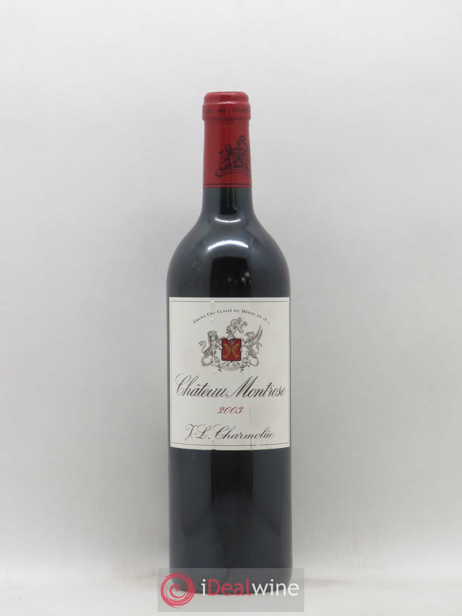 Château Montrose 2ème Grand Cru Classé 2003 - Lot de 1 bouteille - 0