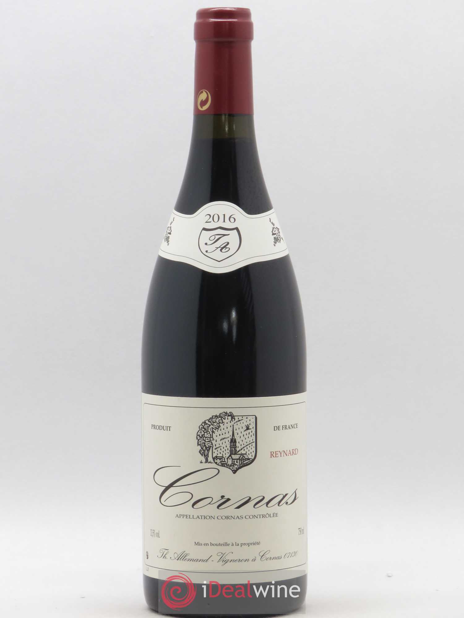 Cornas Reynard Thierry Allemand 2016 - Lot de 1 bouteille - 0