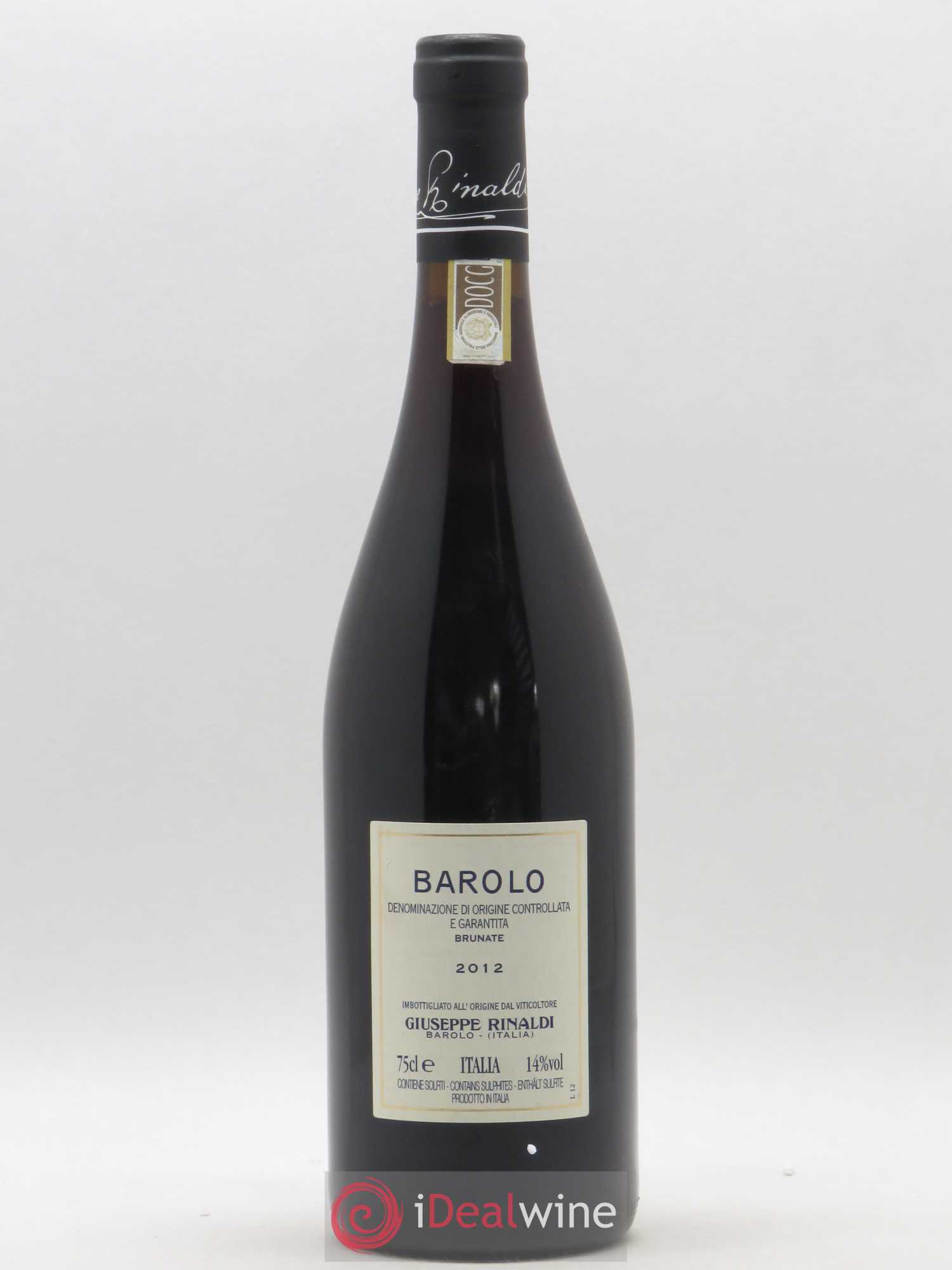 Barolo DOCG Brunate Giuseppe Rinaldi 2012 - Posten von 1 Flasche - 1