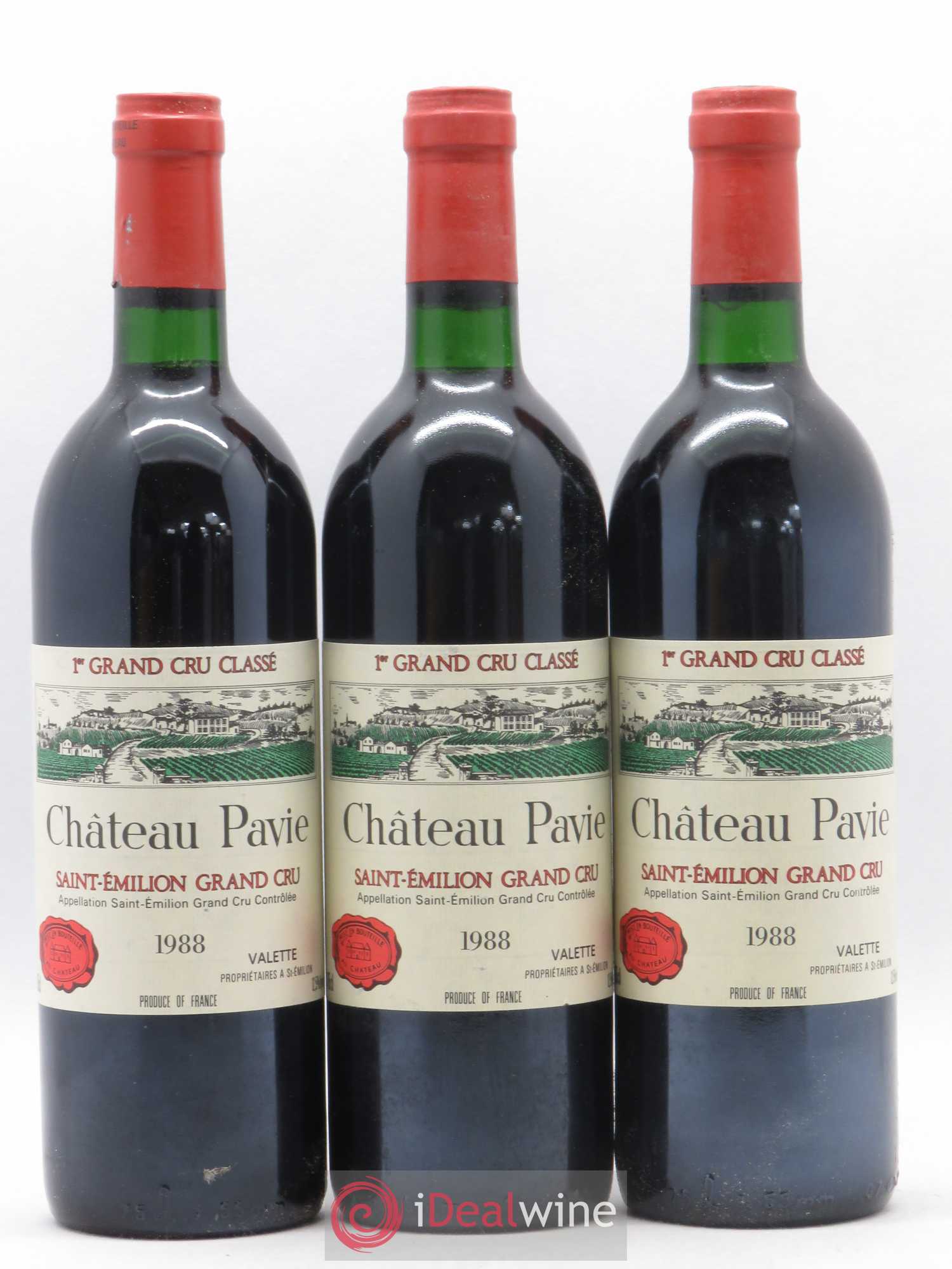 Château Pavie 1er Grand Cru Classé A 1988 - Lot de 12 bouteilles - 4