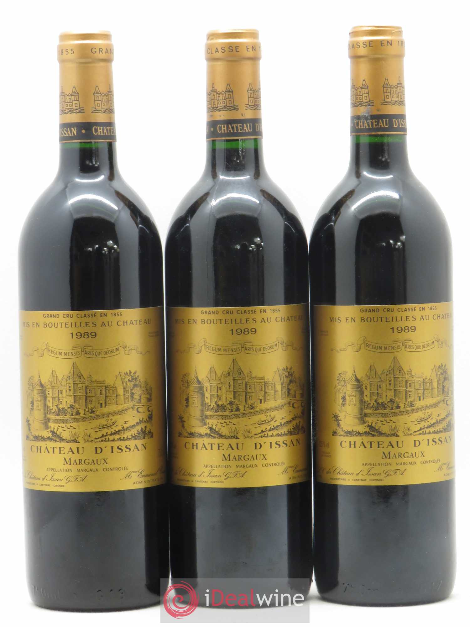 Château d'Issan 3ème Grand Cru Classé 1989 - Lot de 12 bouteilles - 1