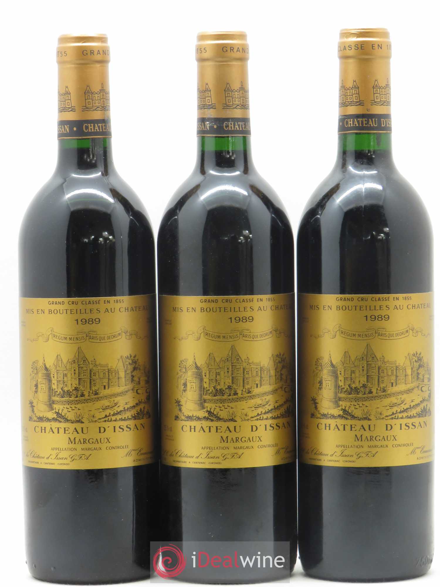 Château d'Issan 3ème Grand Cru Classé 1989 - Lot de 12 bouteilles - 3