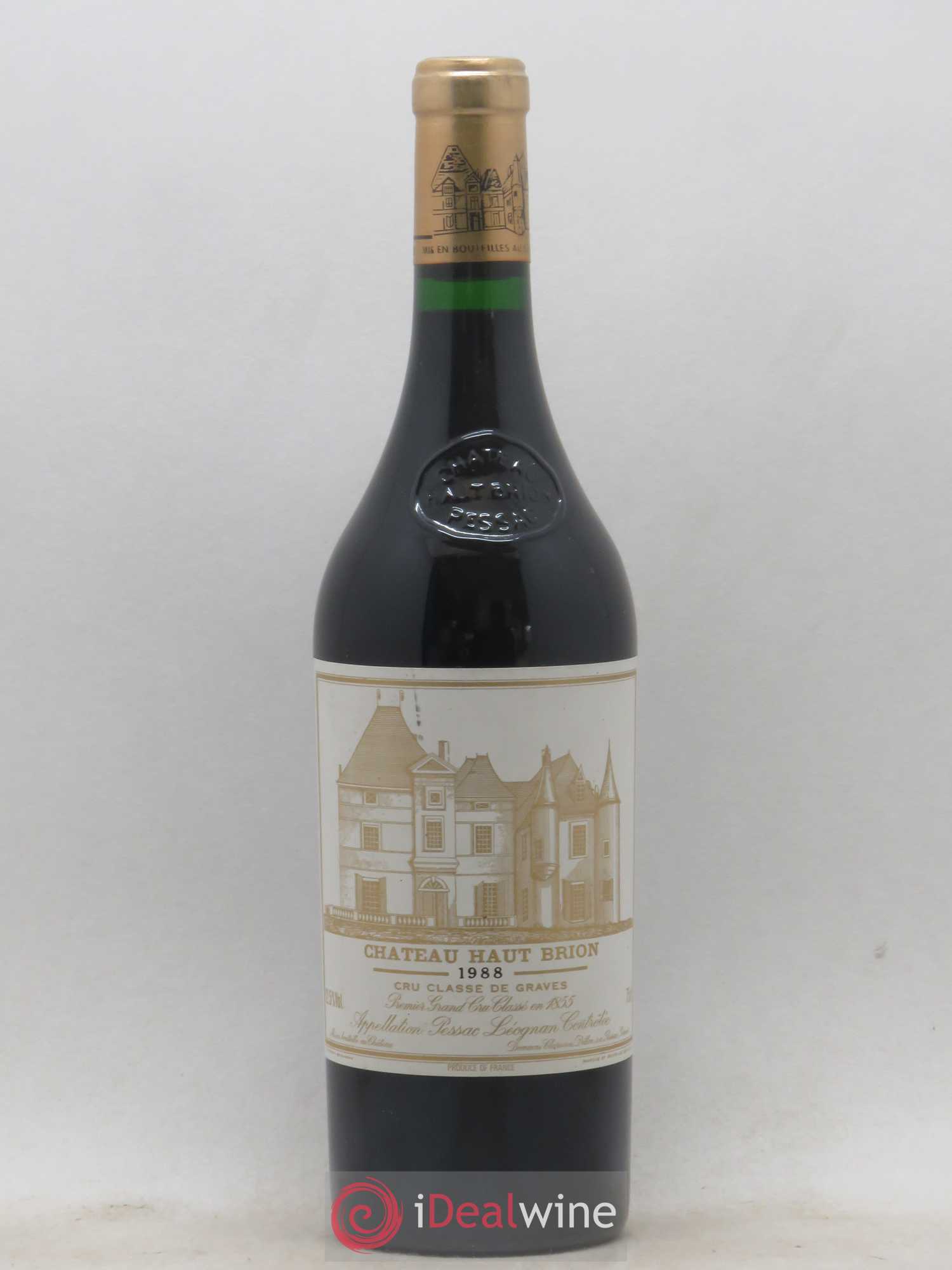 Château Haut Brion 1er Grand Cru Classé 1988 - Lot de 1 bouteille - 0
