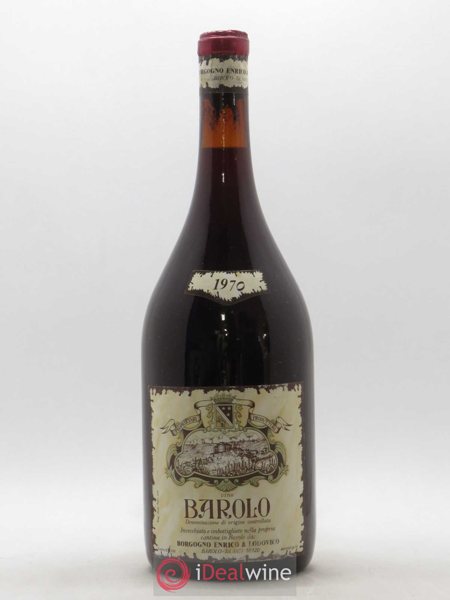 Barolo Borgogno Enrico e Lodovico 1970 - Posten von 1 Magnum - 0