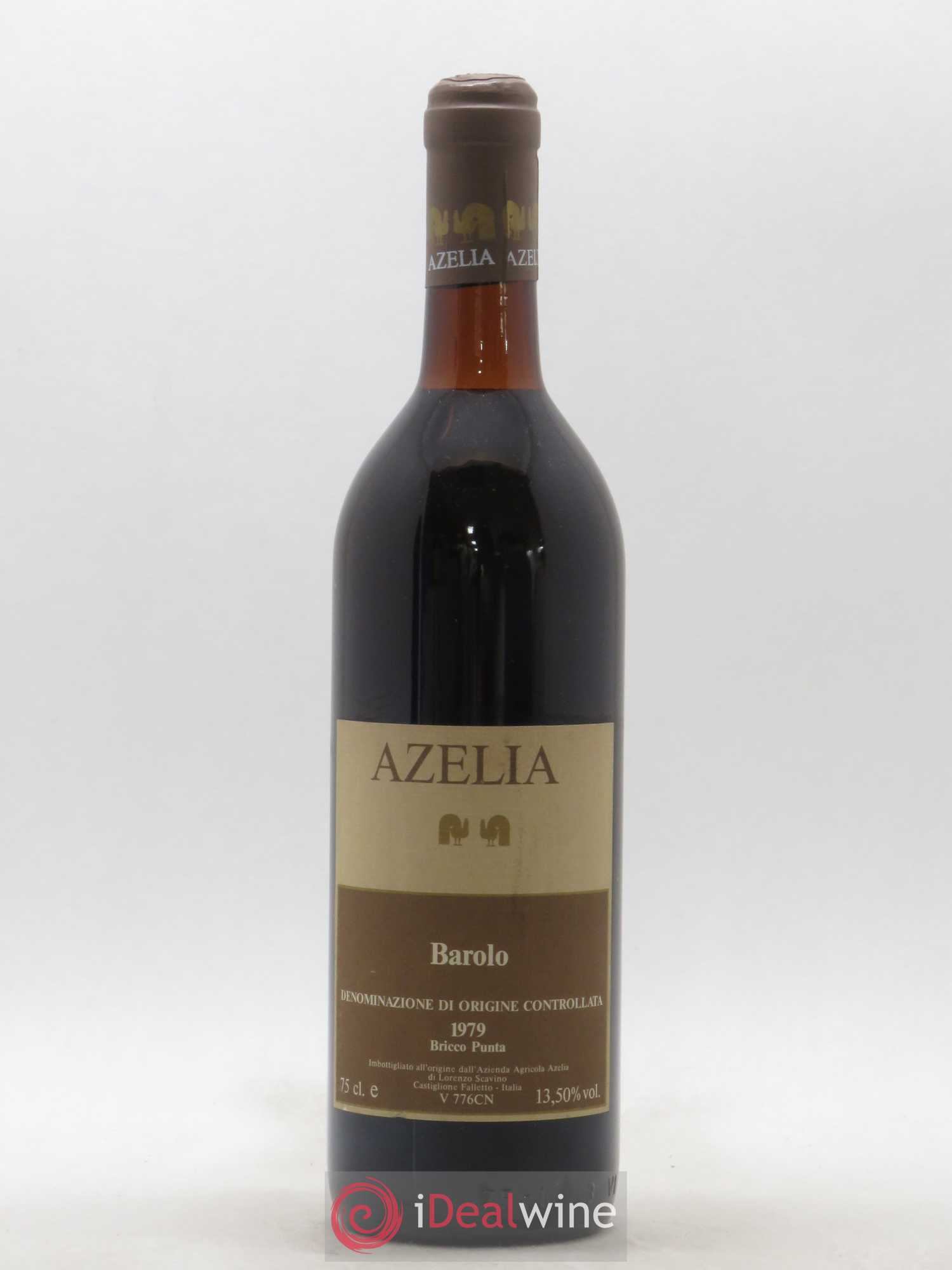 Barolo Bricco Punta Azelia Lorenzo Scavino 1979 - Posten von 1 Flasche - 0