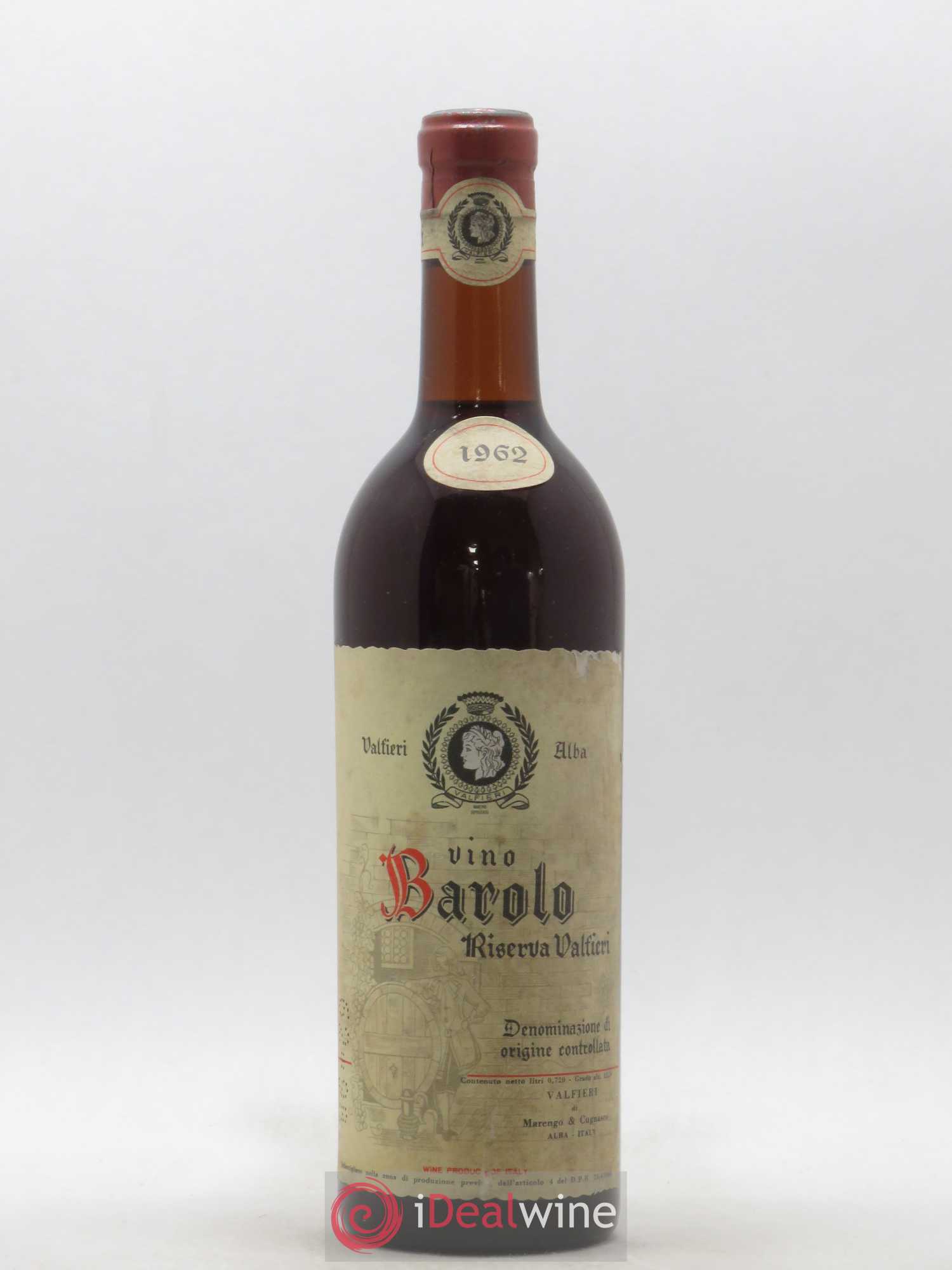 Barolo Riserva Valfieri 1962 - Posten von 1 Flasche - 0