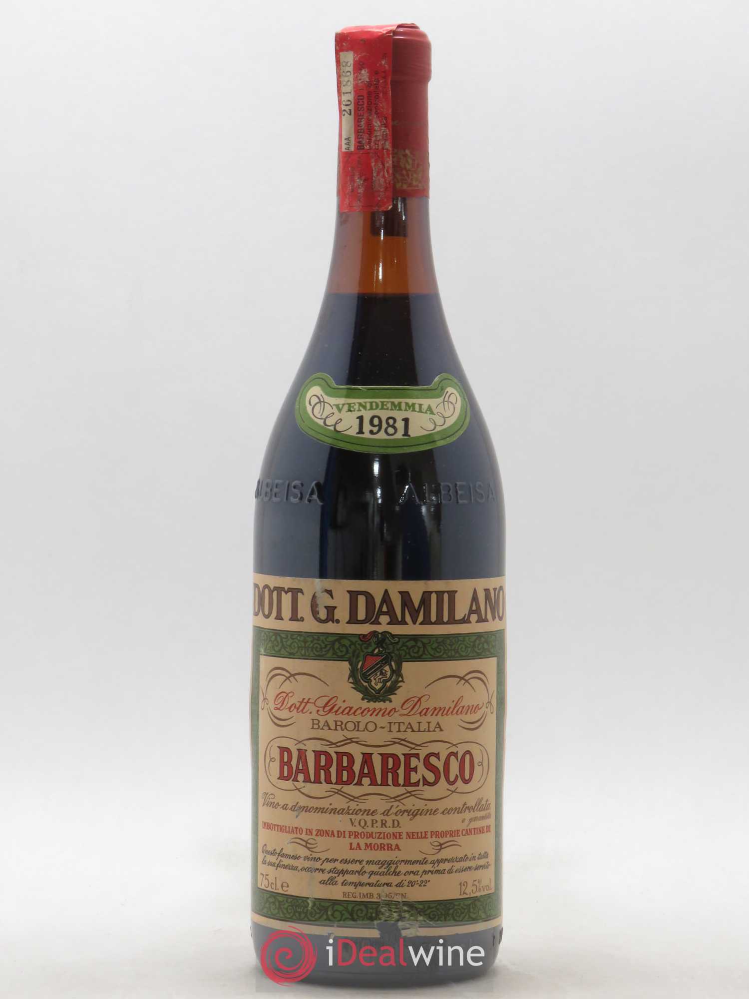 Barbaresco DOCG Damilano 1981 - Lot de 1 bouteille - 0