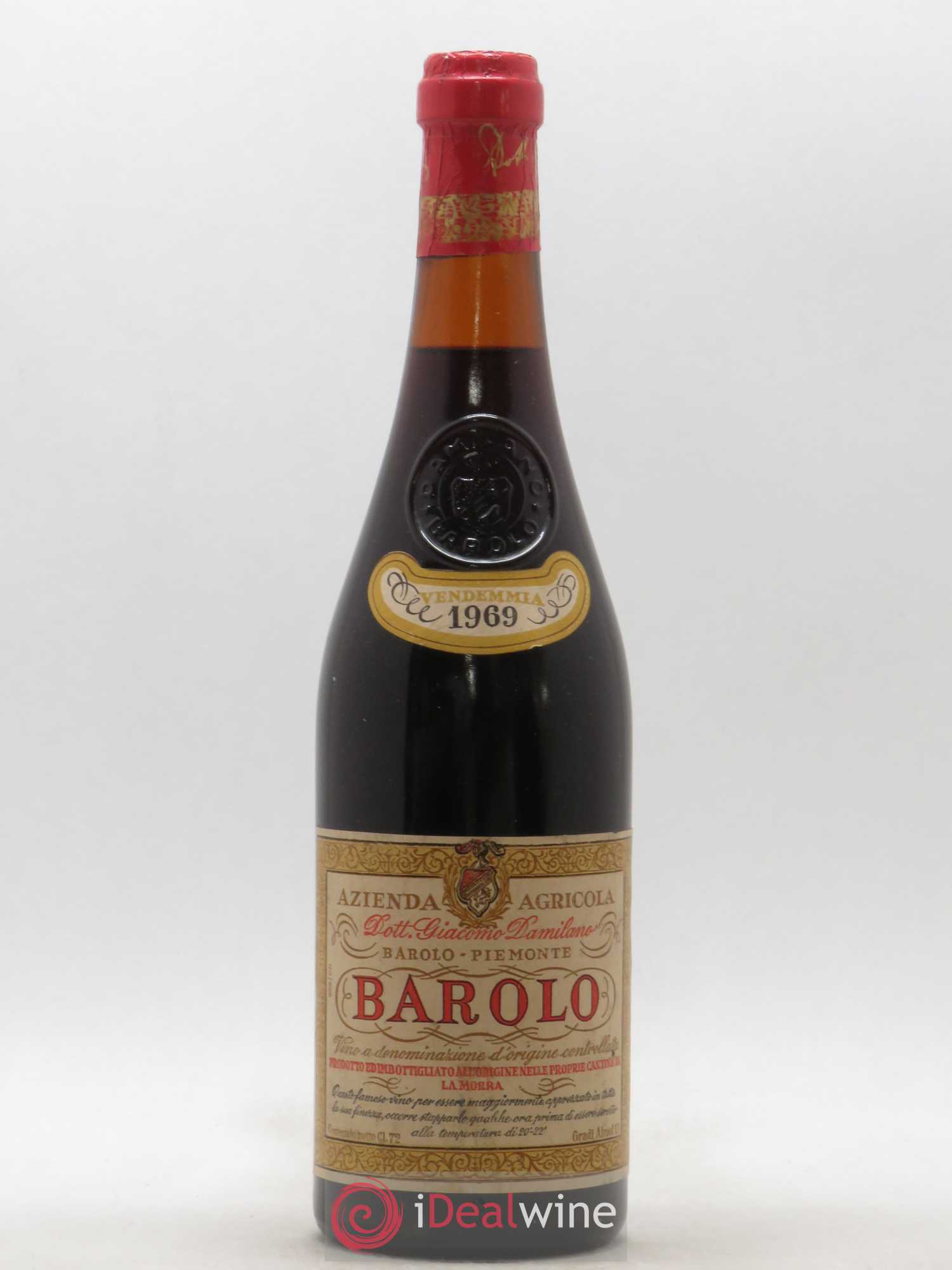 Barolo Damilano 1969 - Lot de 1 bouteille - 0