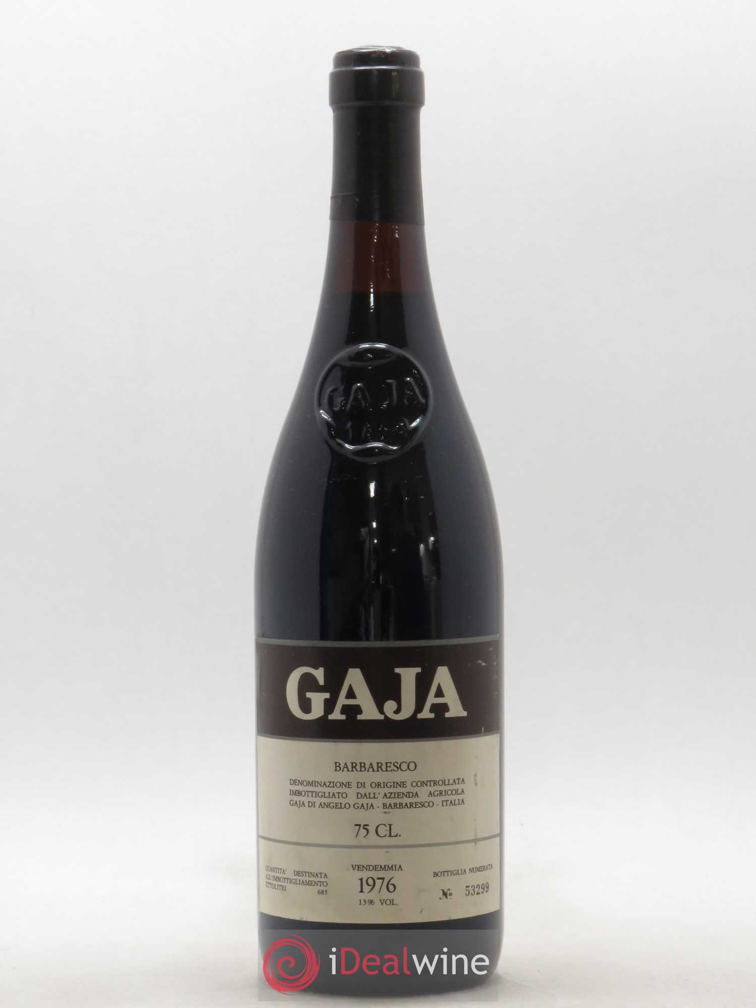 Barbaresco DOCG Angelo Gaja 1976 - Lot de 1 bouteille - 0
