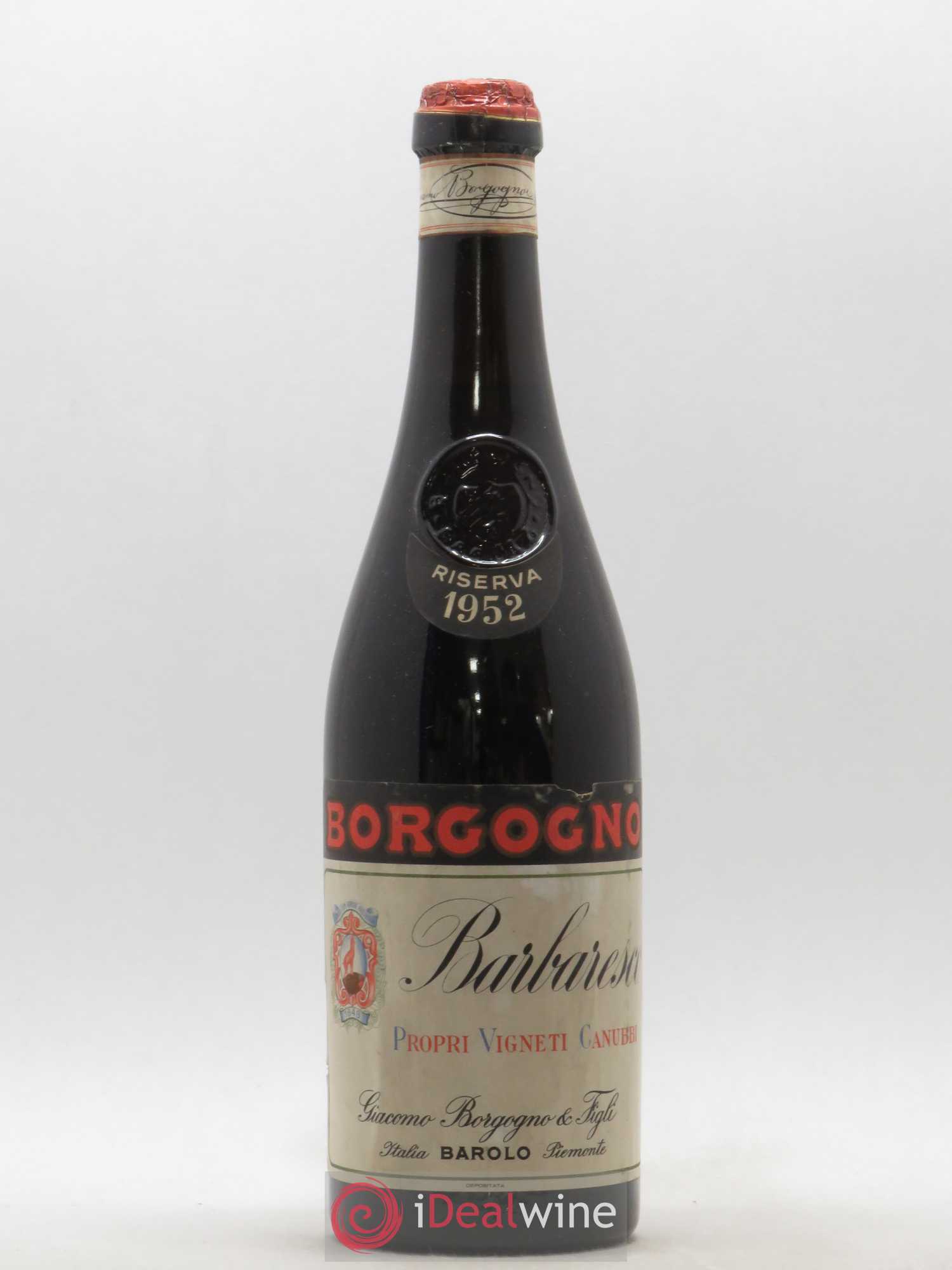 Barbaresco DOCG 1952 - Posten von 1 Flasche - 0
