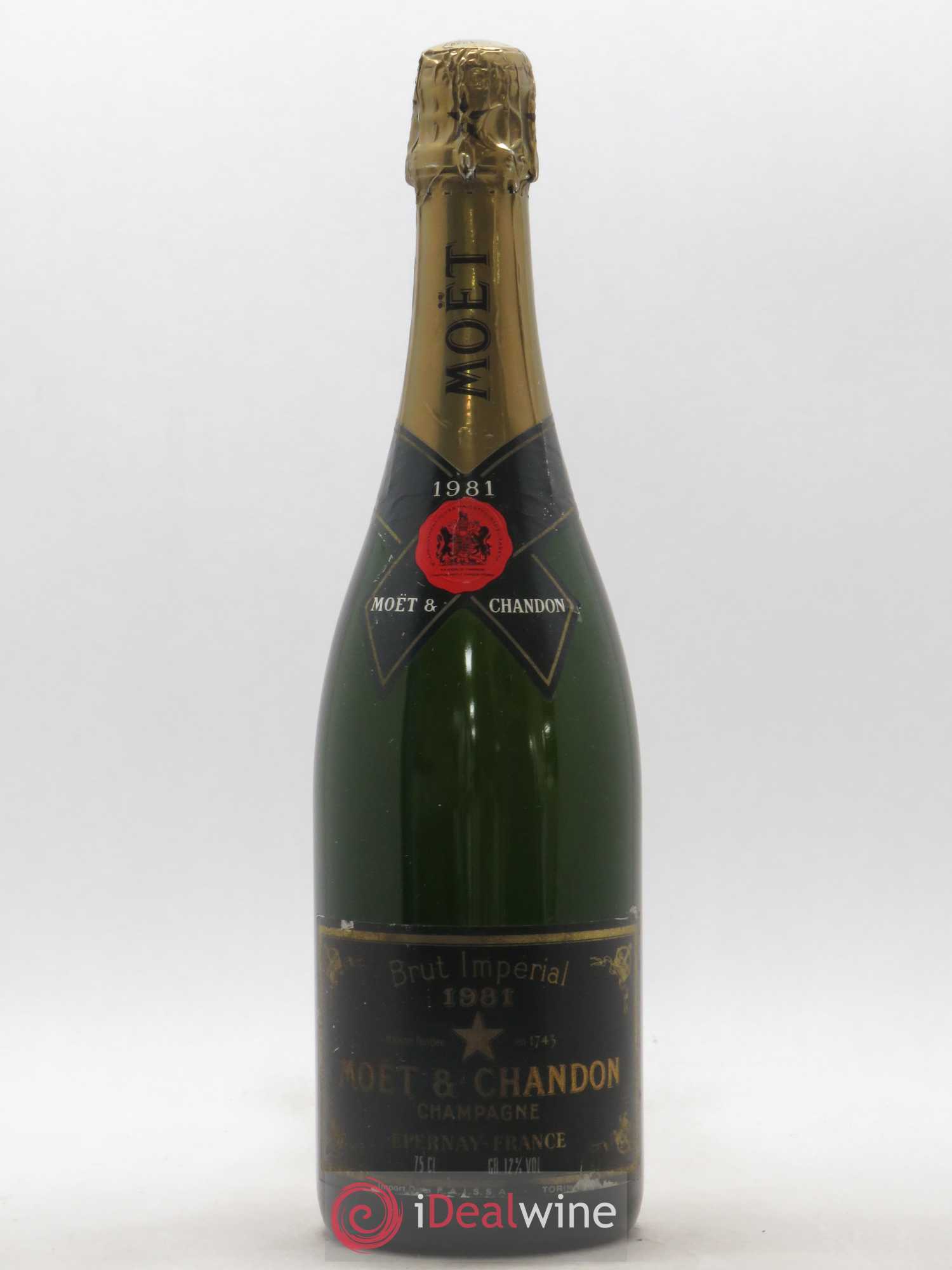 Impérial Brut Moët et Chandon 1981 - Lot de 1 bouteille - 0