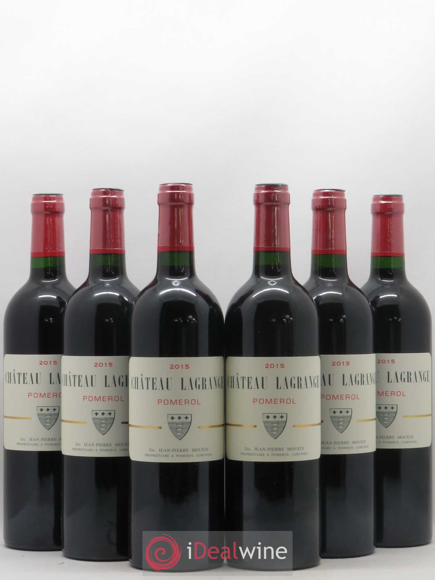 Château Lagrange à Pomerol 2015 - Lot de 6 bouteilles - 0
