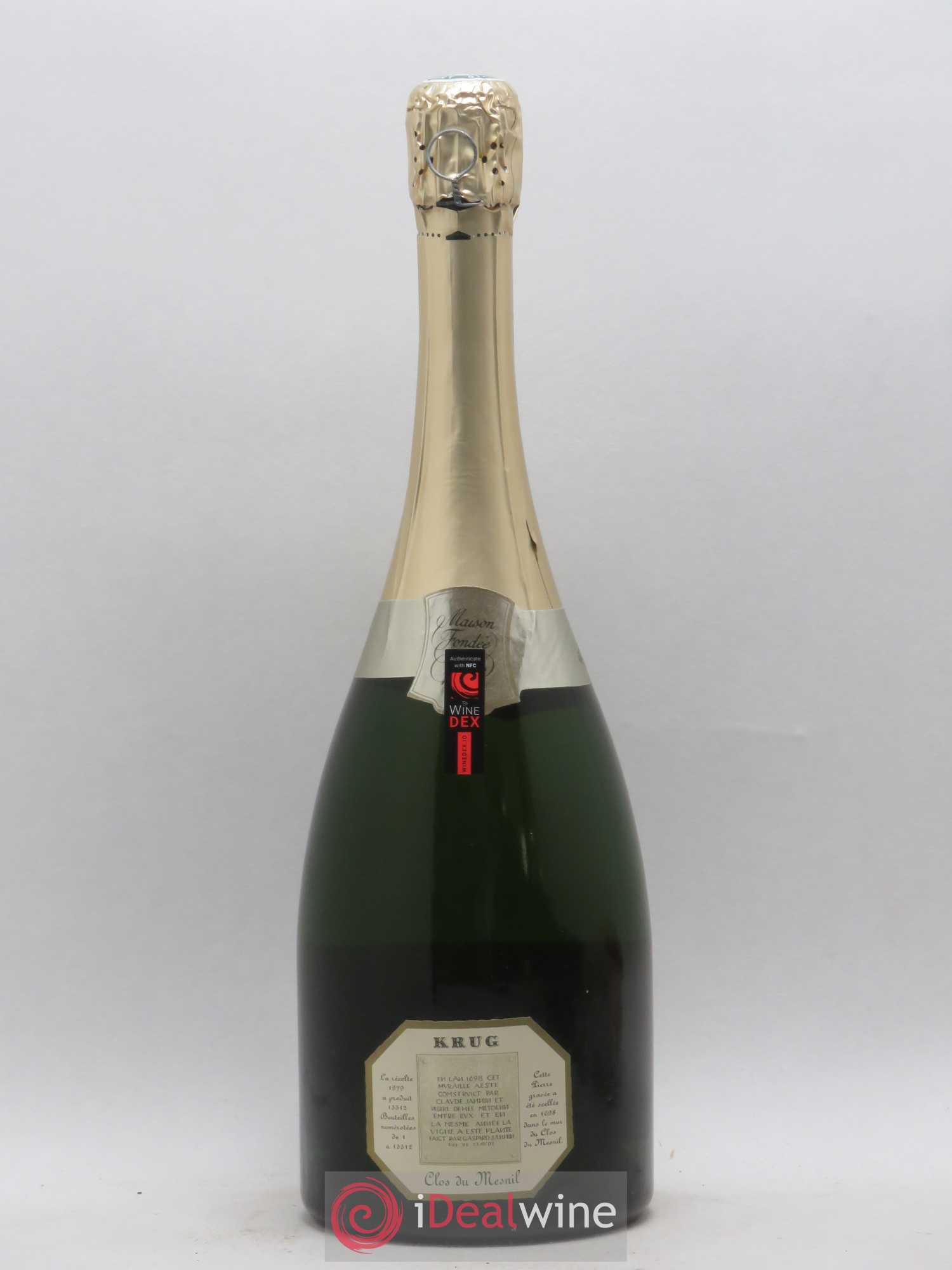 Clos du Mesnil Krug 1979 - Lot de 1 bouteille - 1
