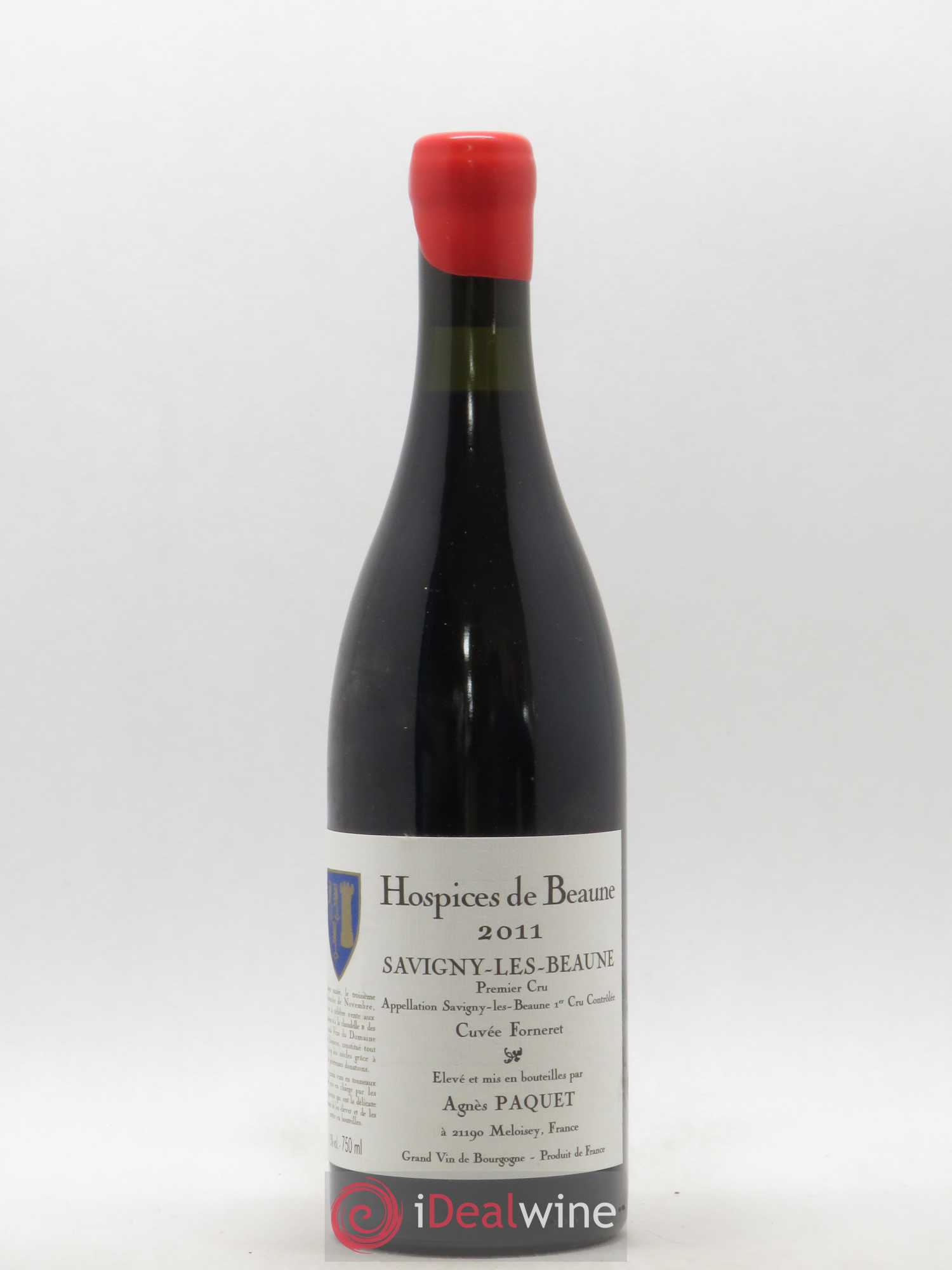 Savigny-lès-Beaune 1er Cru Cuvée Forneret Hospices de Beaune Agnès Paquet 2011 - Posten von 1 Flasche - 0