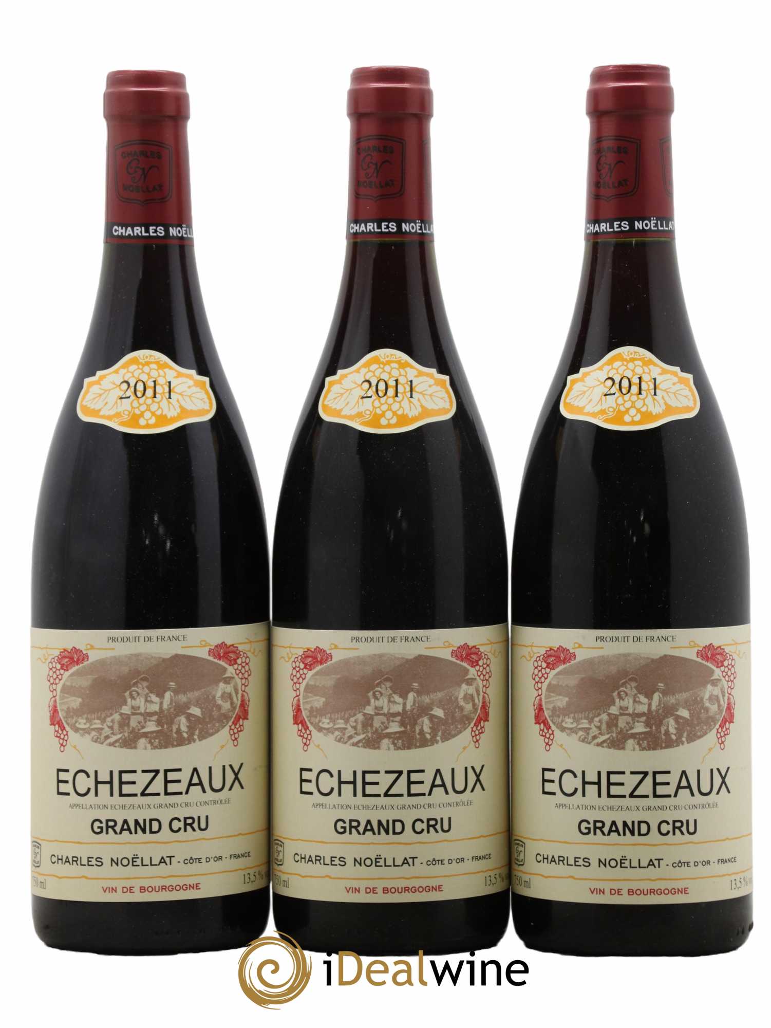 Echezeaux Grand Cru Charles Noellat 2011 - Lot de 3 bouteilles - 0