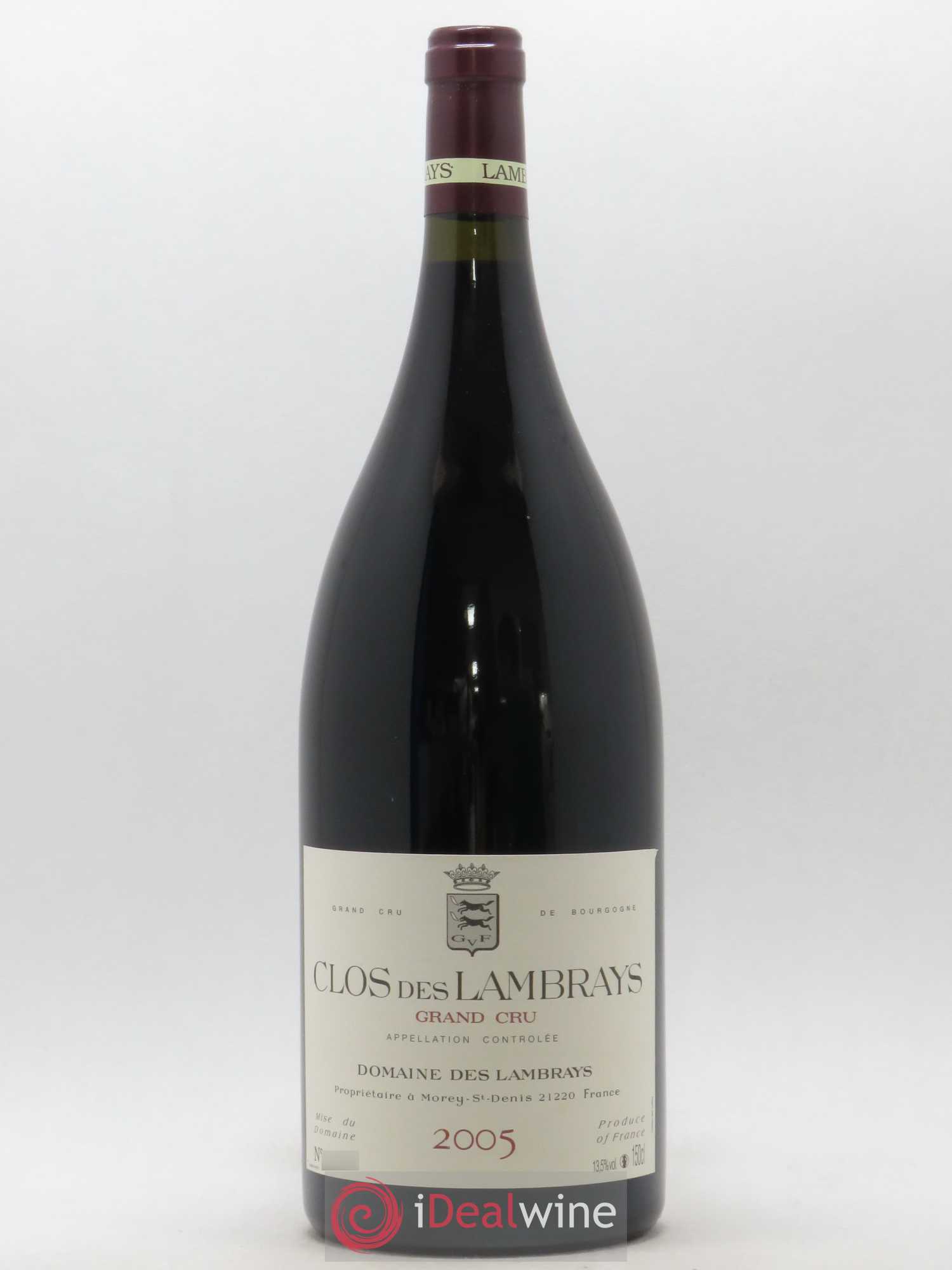 Clos des Lambrays Grand Cru Domaine des Lambrays 2005 - Lot de 1 magnum - 0